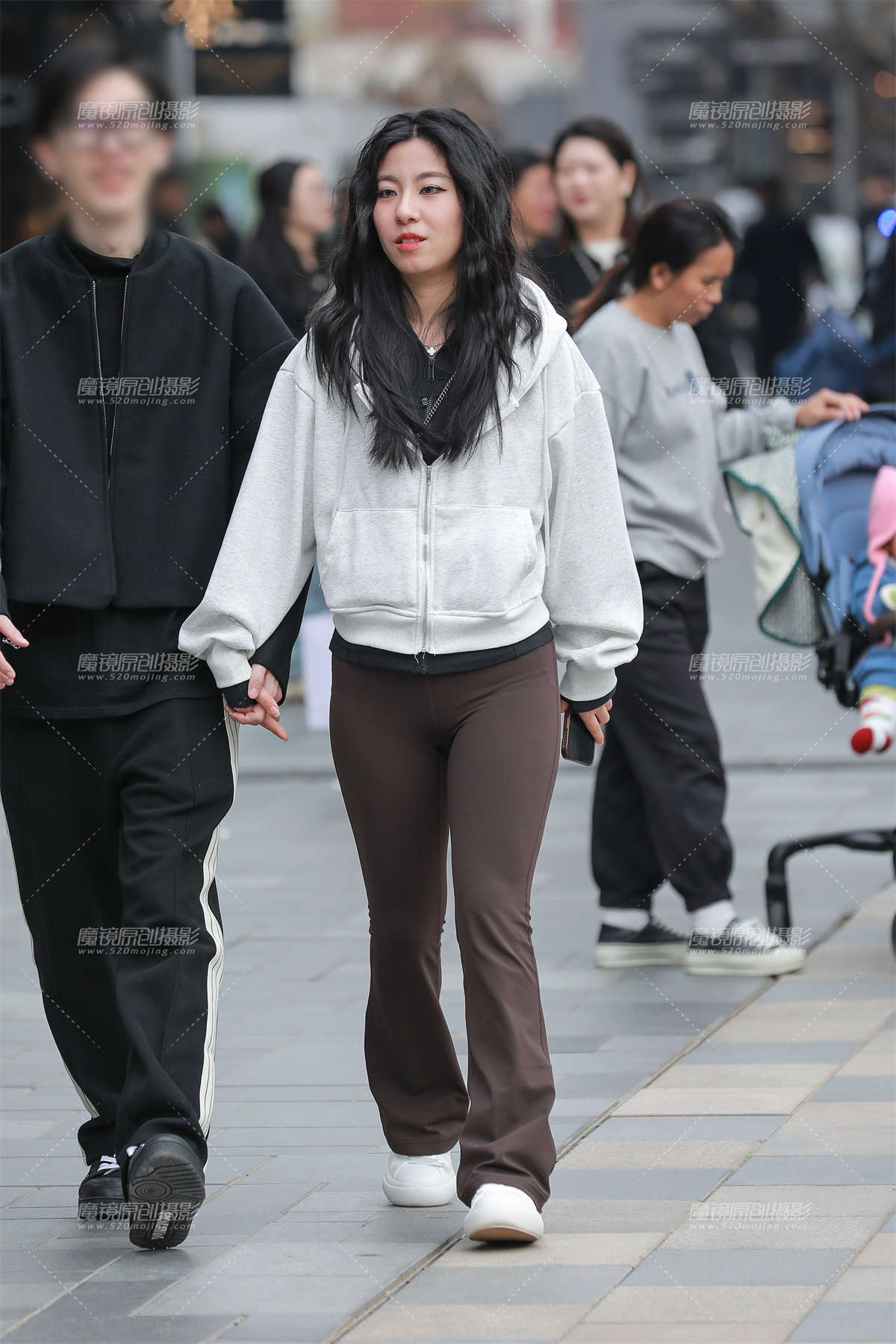 图片[2]-紧身瑜伽裤女友-日更街拍