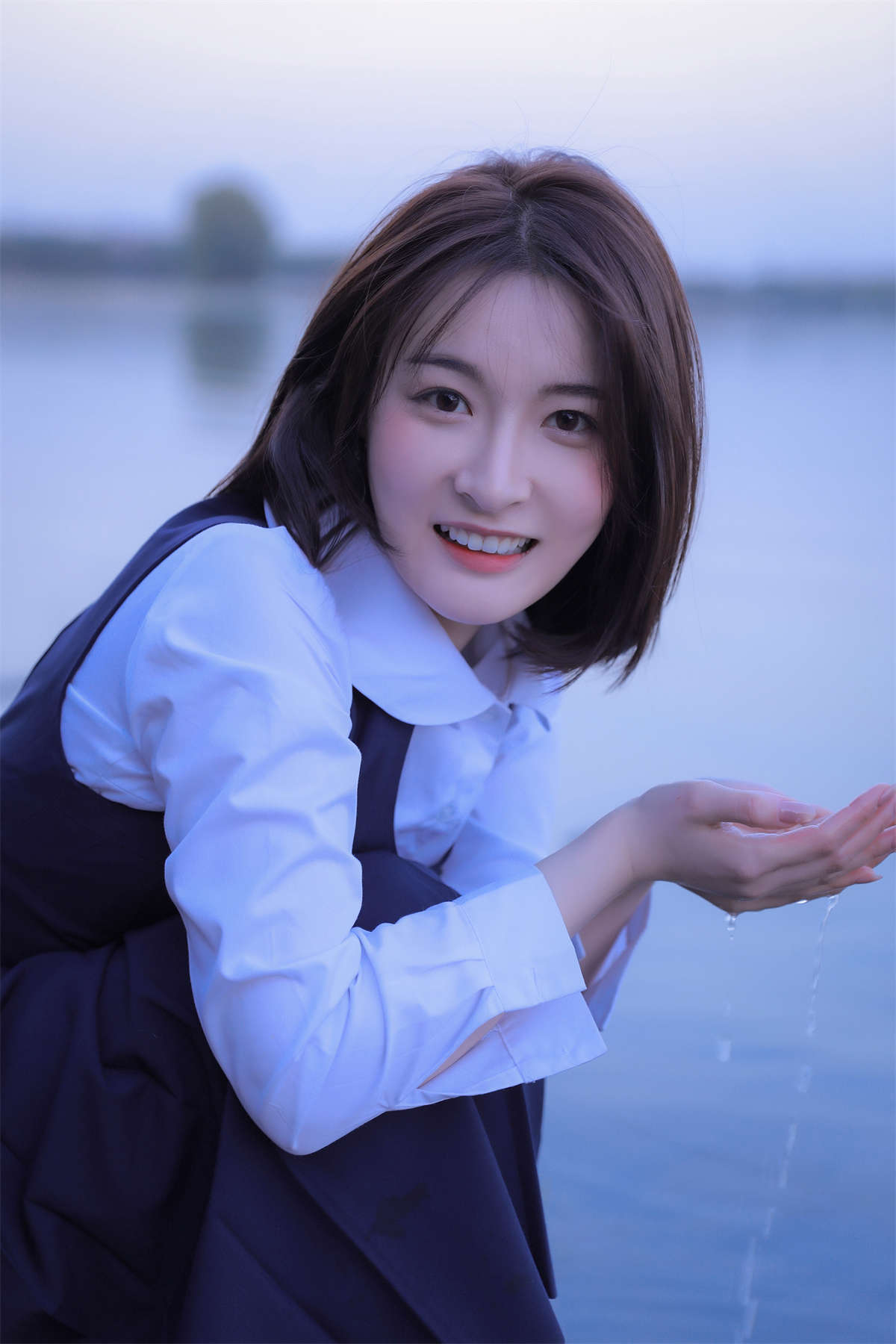 YITUYU艺图语 2022.06.29 海边JK 君君-日更街拍