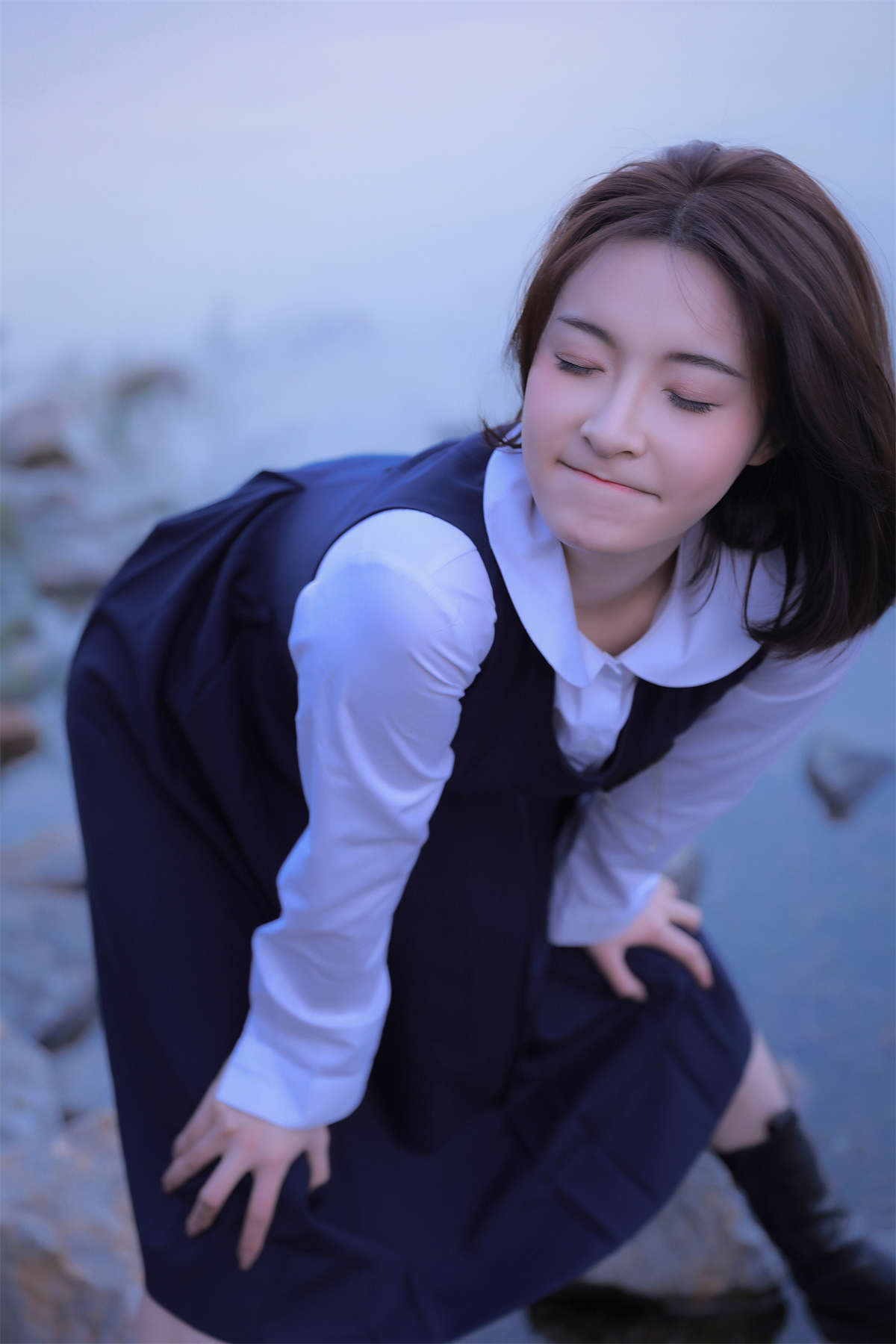 图片[2]-YITUYU艺图语 2022.06.29 海边JK 君君-日更街拍