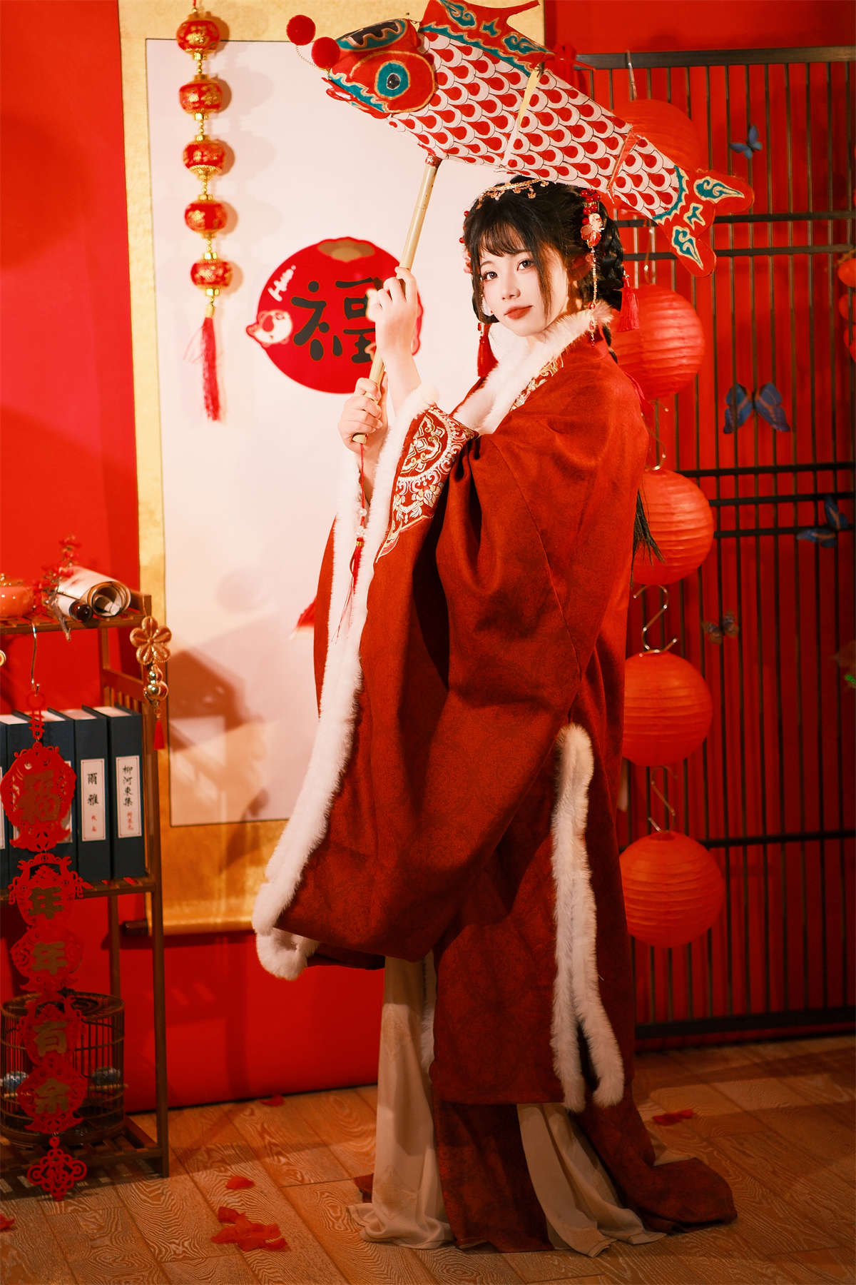 YITUYU艺图语 2024.01.22 送福少女 魚小鯉lili-日更街拍