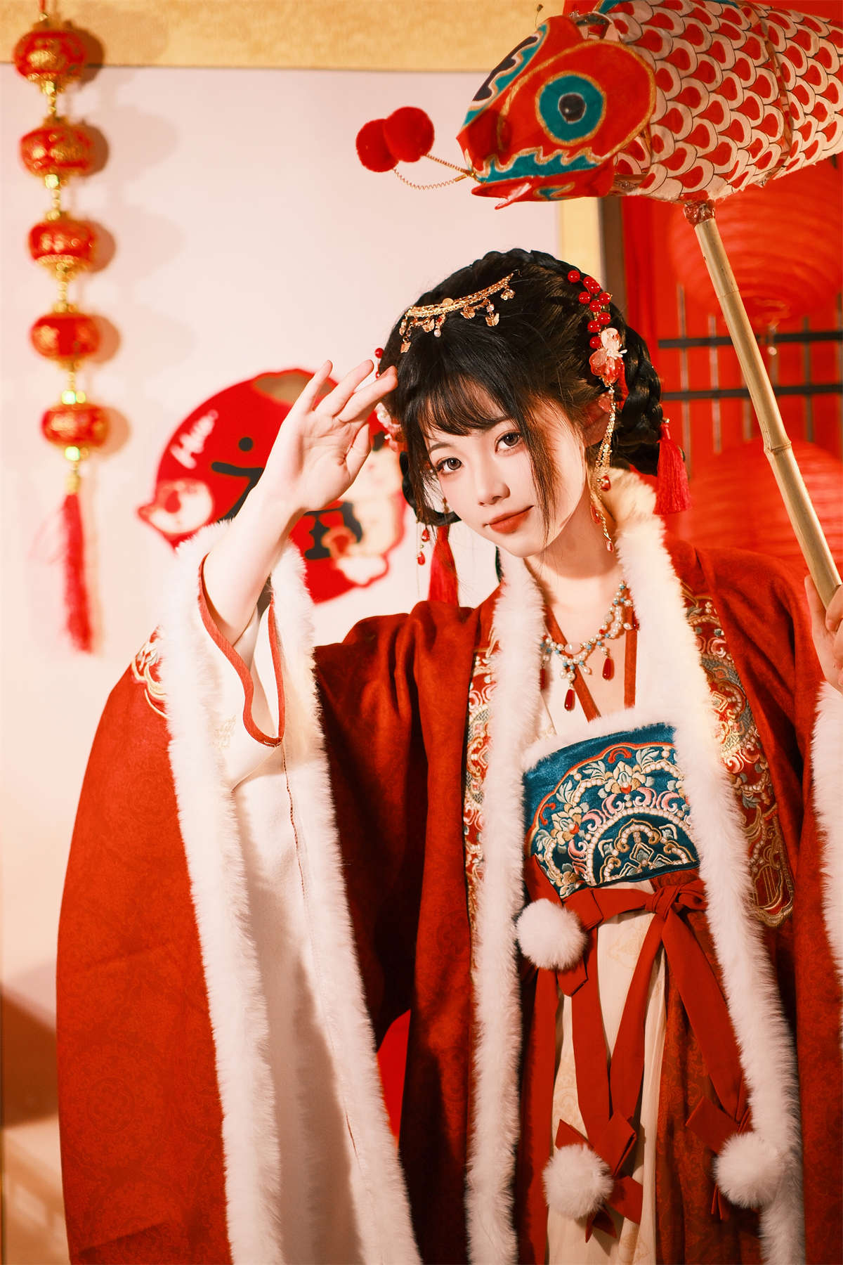 YITUYU艺图语 2024.01.22 送福少女 魚小鯉lili插图1