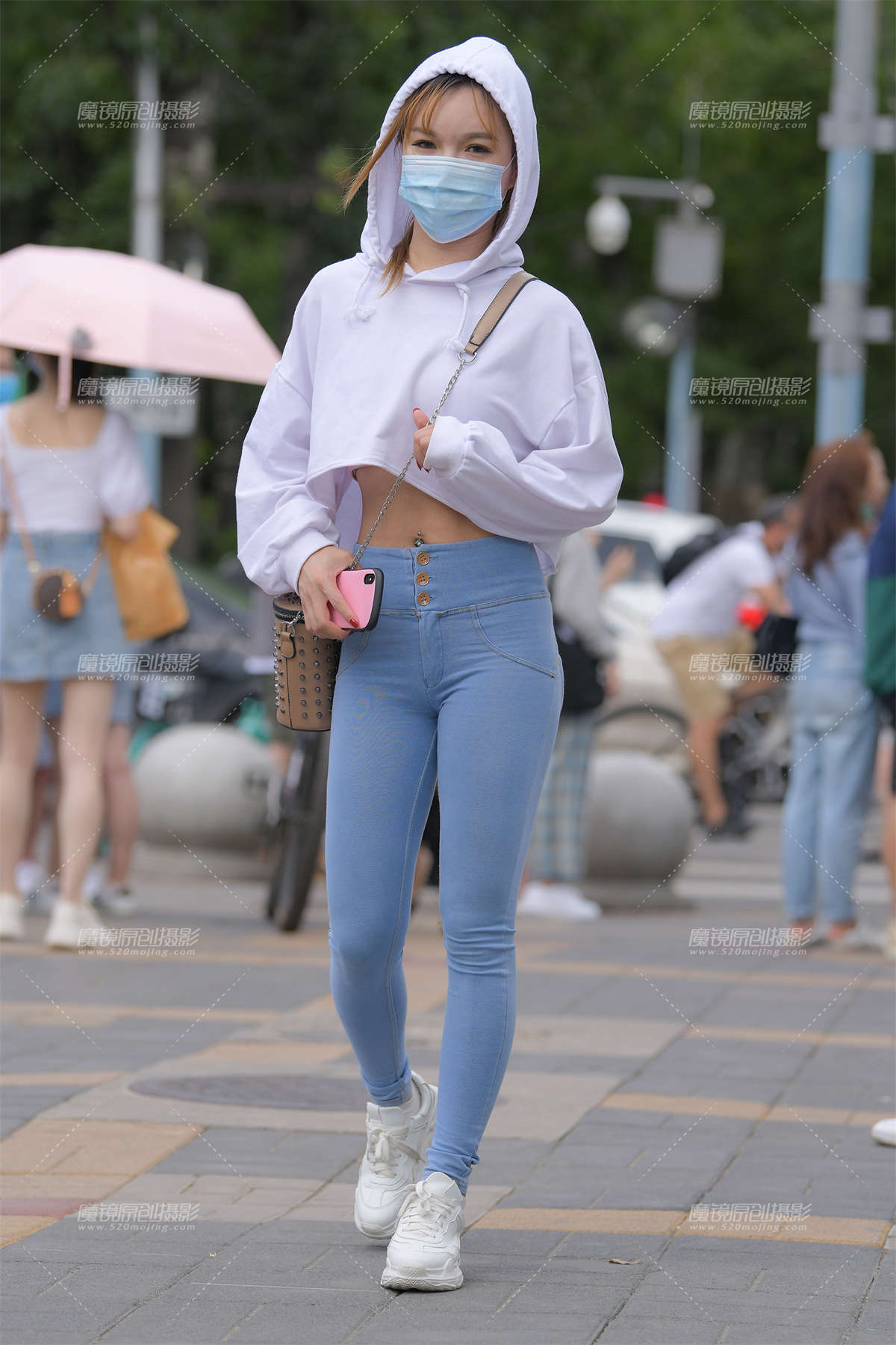 【红石赛帖】性感蜜桃裤-日更街拍