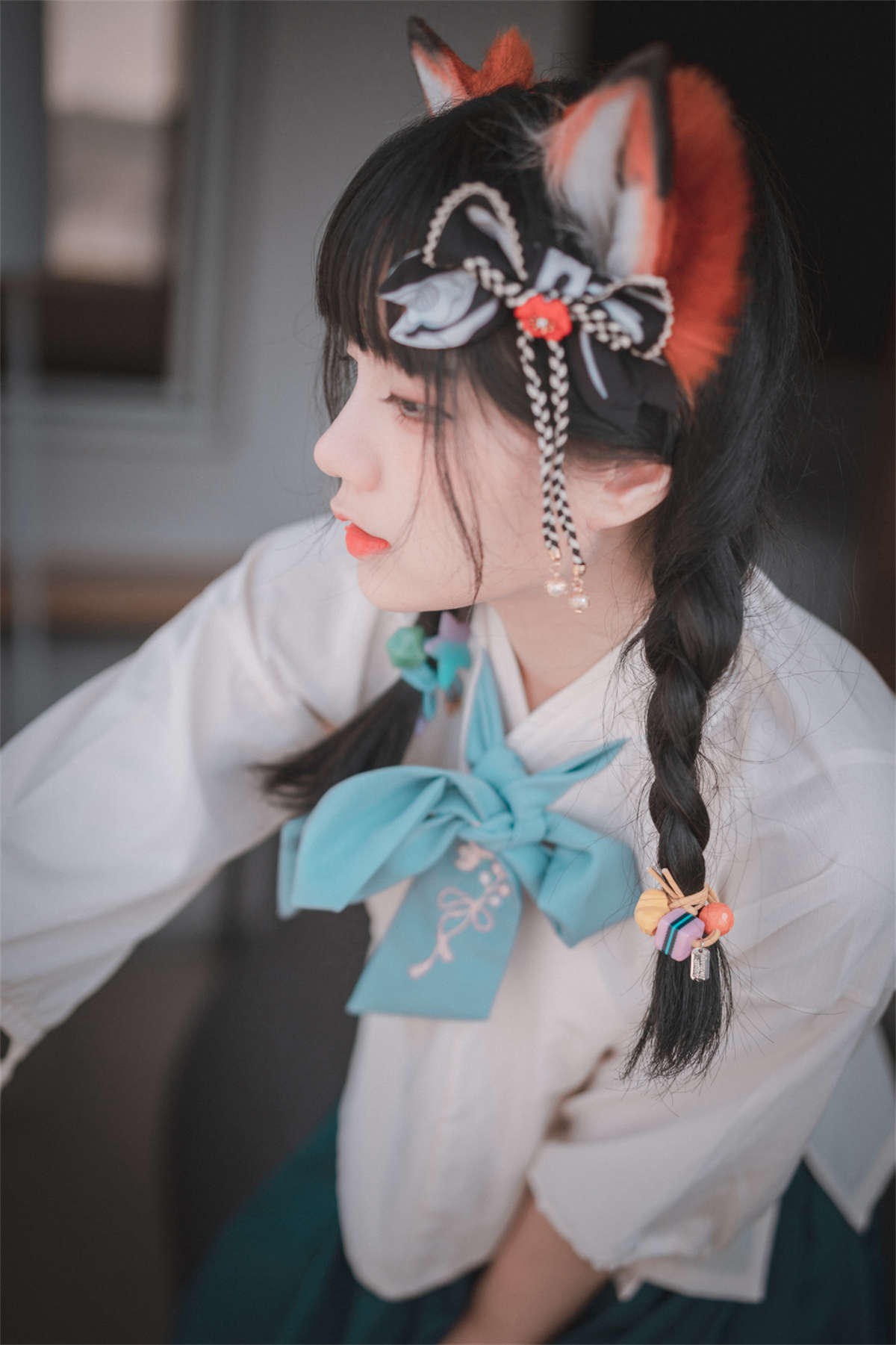 [DJAWA] Jenny – Kitsune in Hanfu-日更街拍