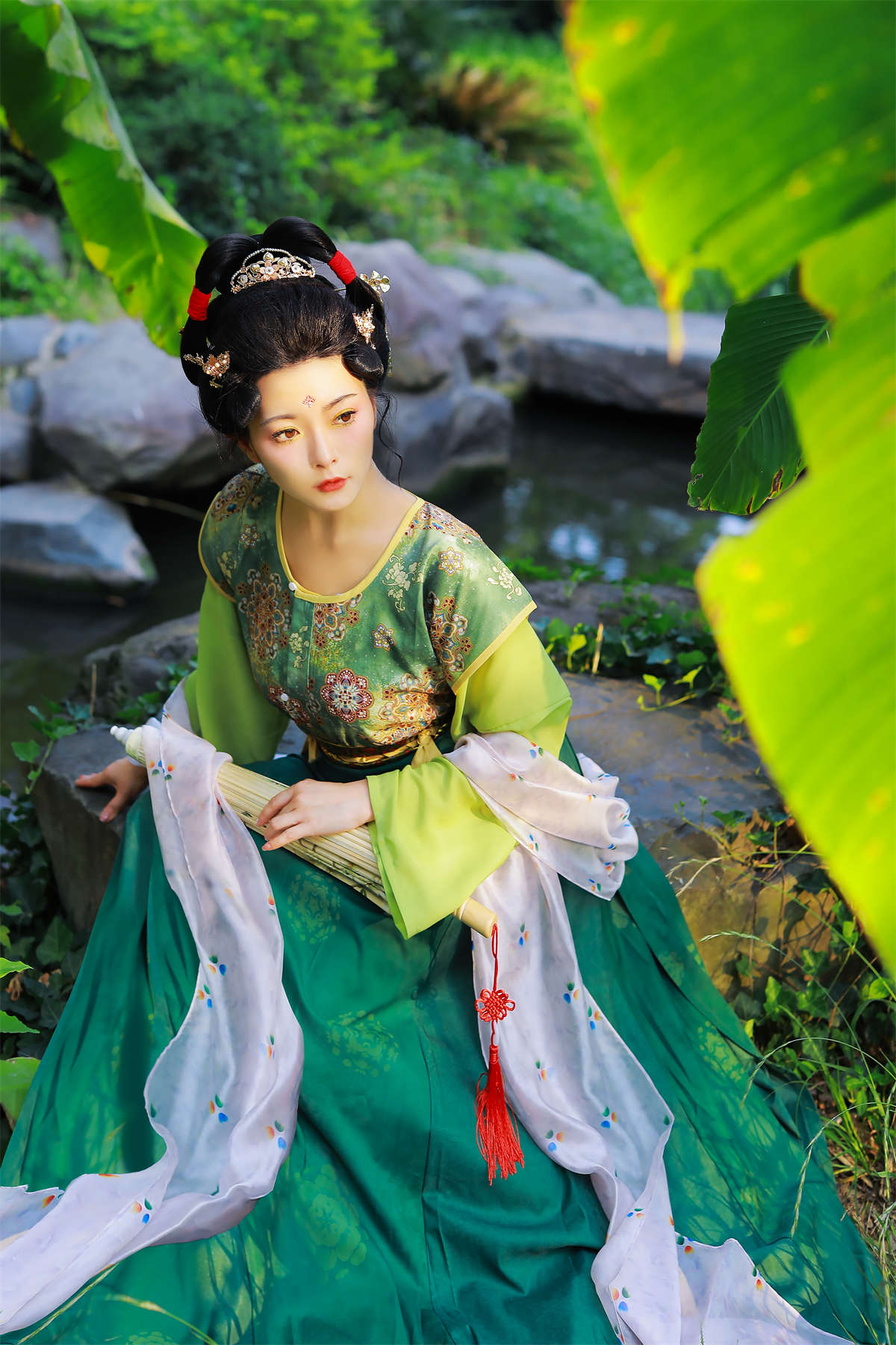 YITUYU艺图语 2024.11.30 绿罗裙 猫子子插图1