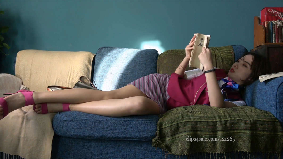 图片[2]-【K&M】粉嫩长靴空乘制服-日更街拍