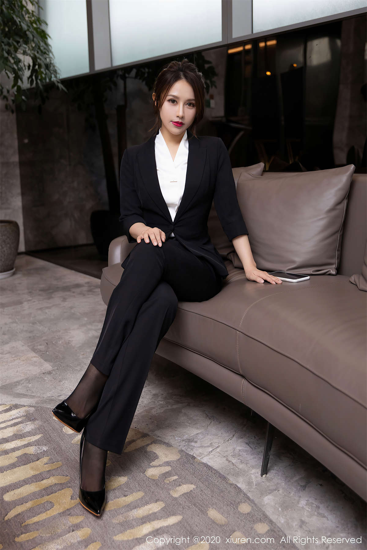 图片[2]-Xiuren秀人网 2020.09.21 NO.2580 徐安安-日更街拍