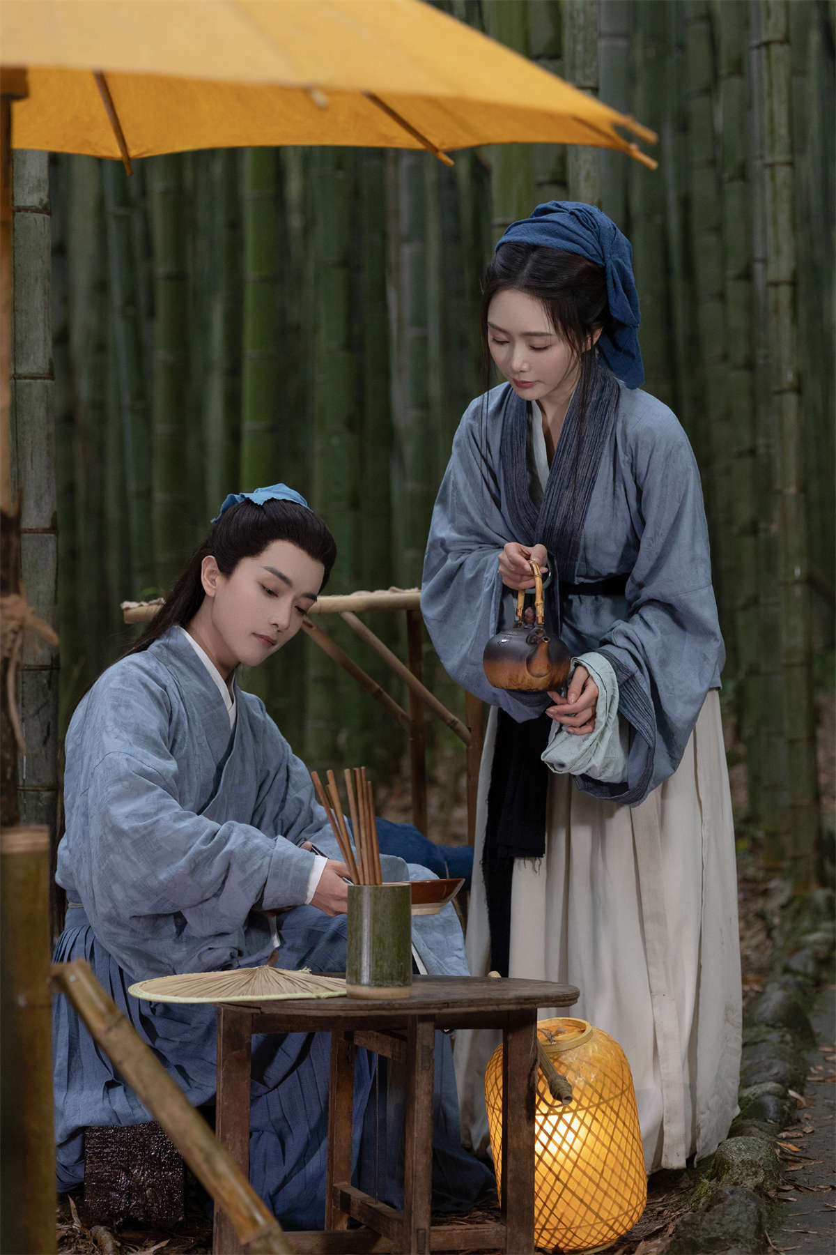 YITUYU艺图语 2023.04.24 书生与卖茶女 素昧在路上&杰桑桑桑_-日更街拍