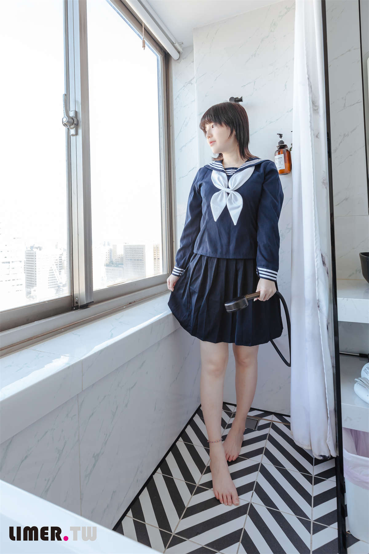 图片[2]-Limerence原创 No.73 悠梨乃Yurino JK鲨鲨-日更街拍