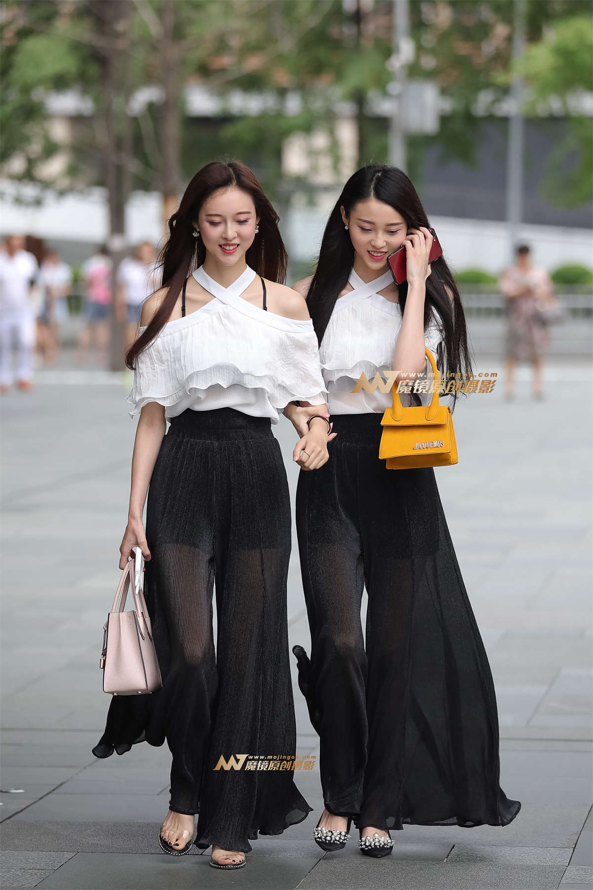 【凯恩赛帖】清新美丽姐妹花-日更街拍