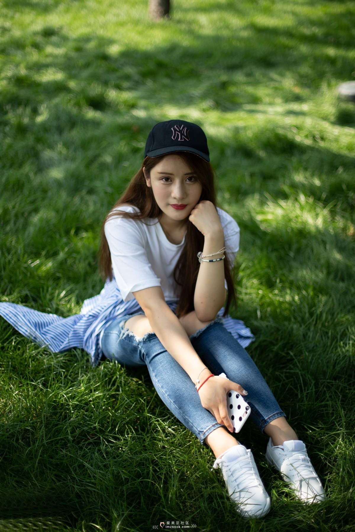 MZSOCK-2018 No.293 梦凡小白鞋 纯纯棉袜-日更街拍