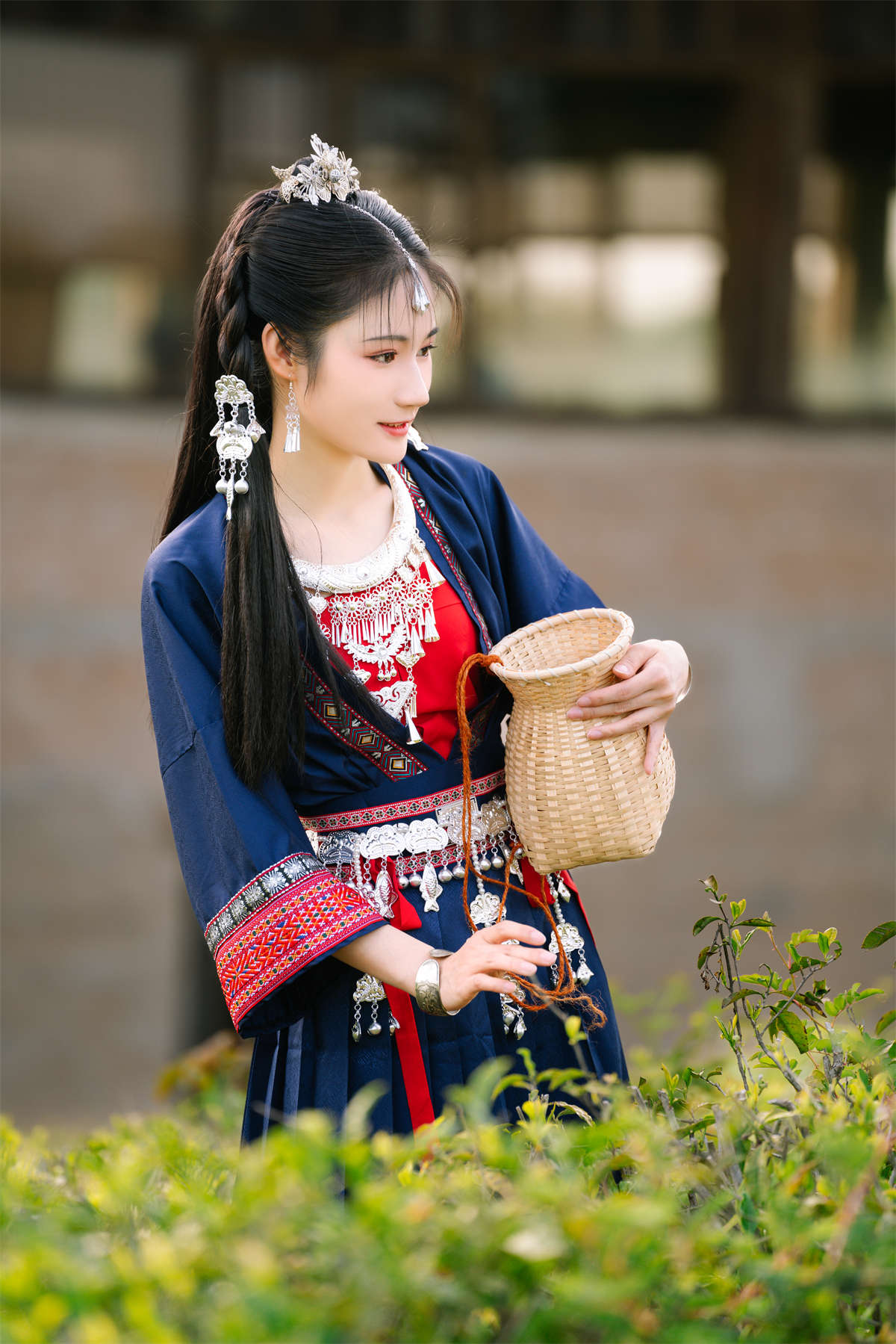 YITUYU艺图语 2022.07.09 采茶姑娘 静子-日更街拍