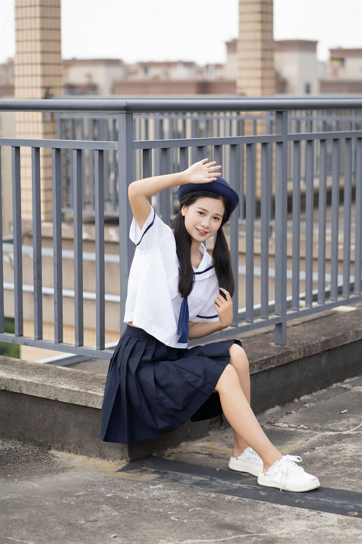 YITUYU艺图语 2024.09.30 少女的笑容 橙子舒-日更街拍