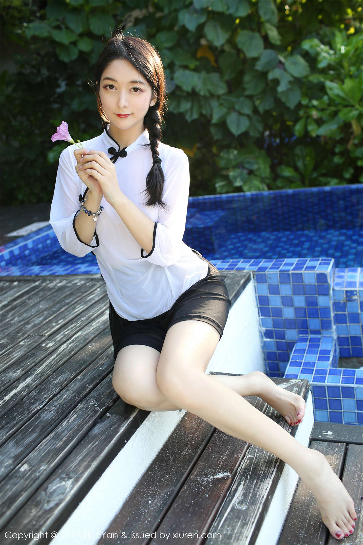 HuaYan花の颜 2019.04.25 VOL.065 Angela喜欢猫-日更街拍
