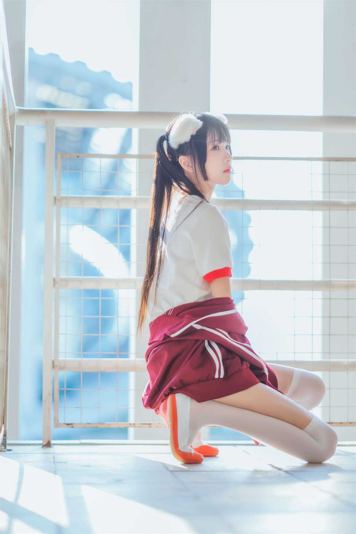 YITUYU艺图语 2022.04.20 体操服少女 桜桃喵-日更街拍