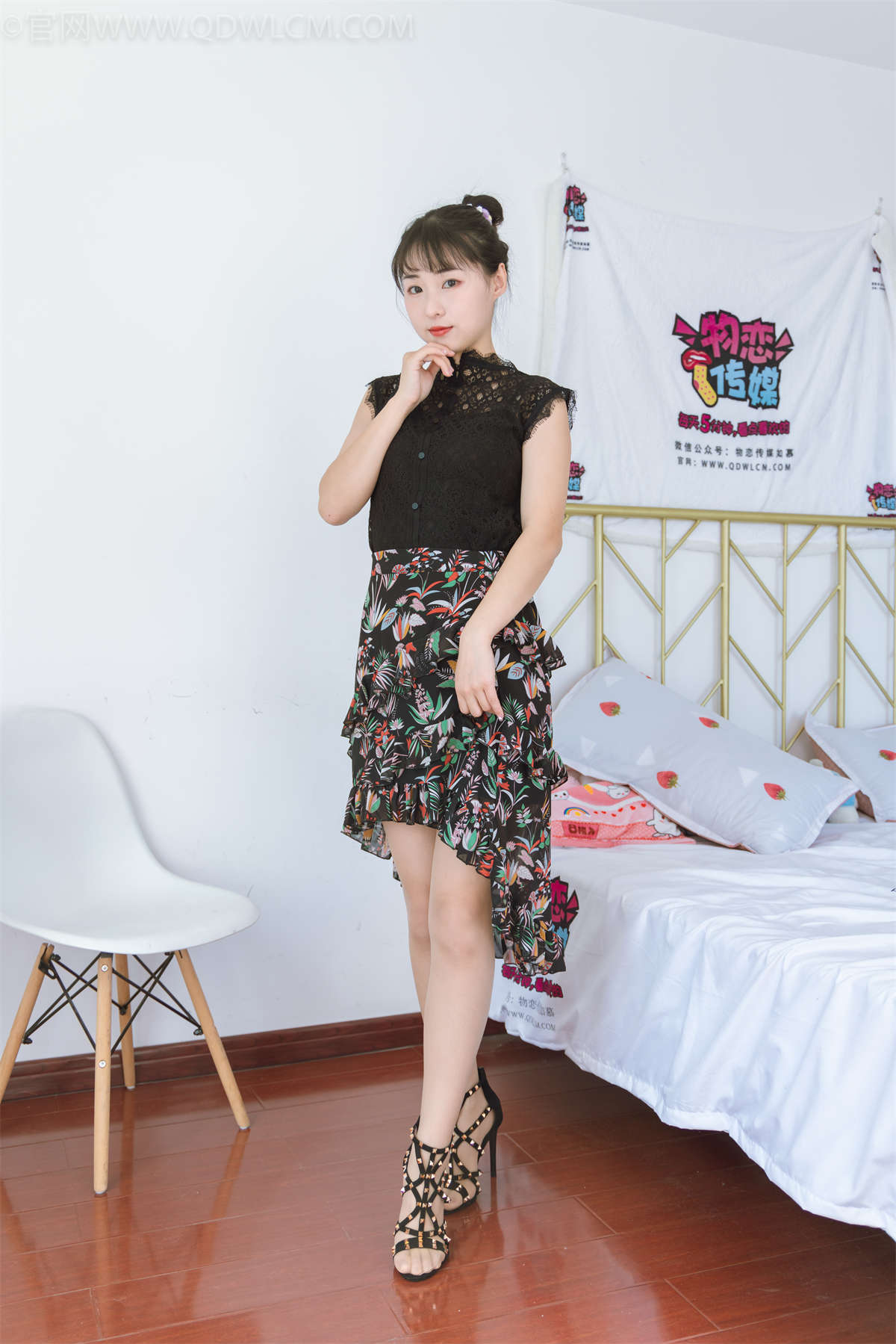 图片[2]-物恋传媒 NO.1095 月心-黑色精灵-日更街拍