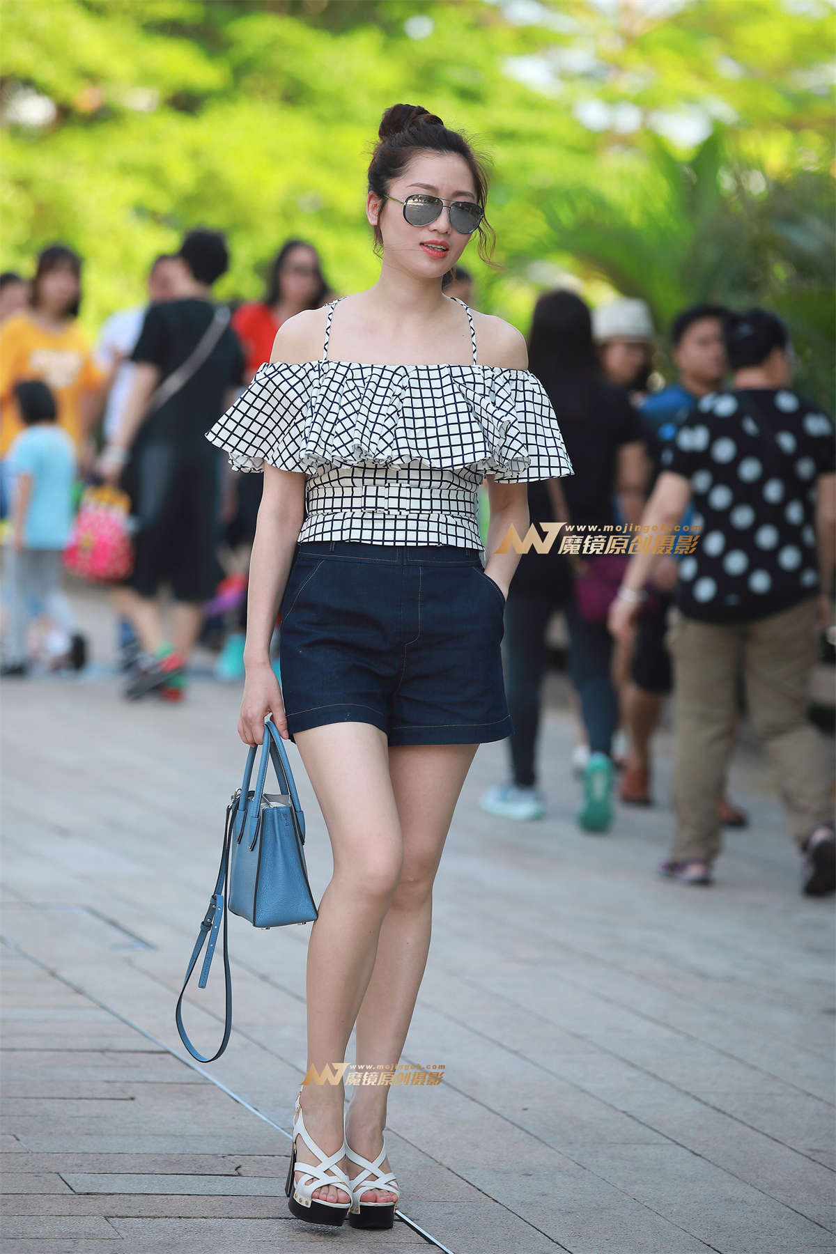 【风舞赛贴】短裤，裸腿，漂亮小姐姐-日更街拍