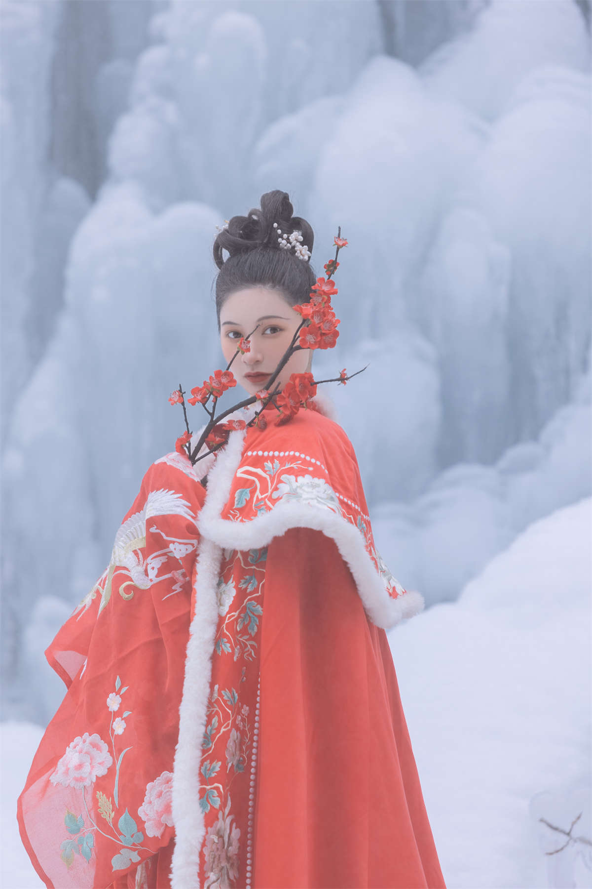 YITUYU艺图语 2022.03.15 苍山暮雪 稀饭饭_禹莘-日更街拍