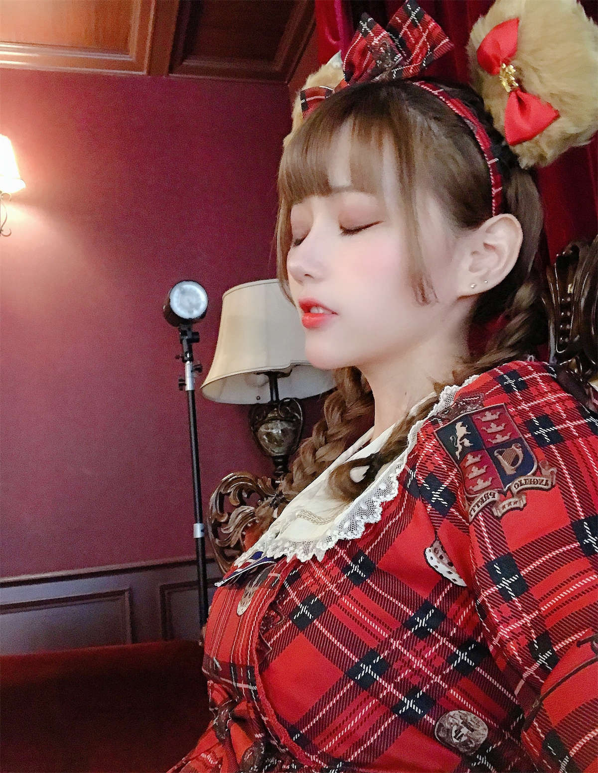 图片[2]-凛子酱 Lolita 泰迪熊-日更街拍