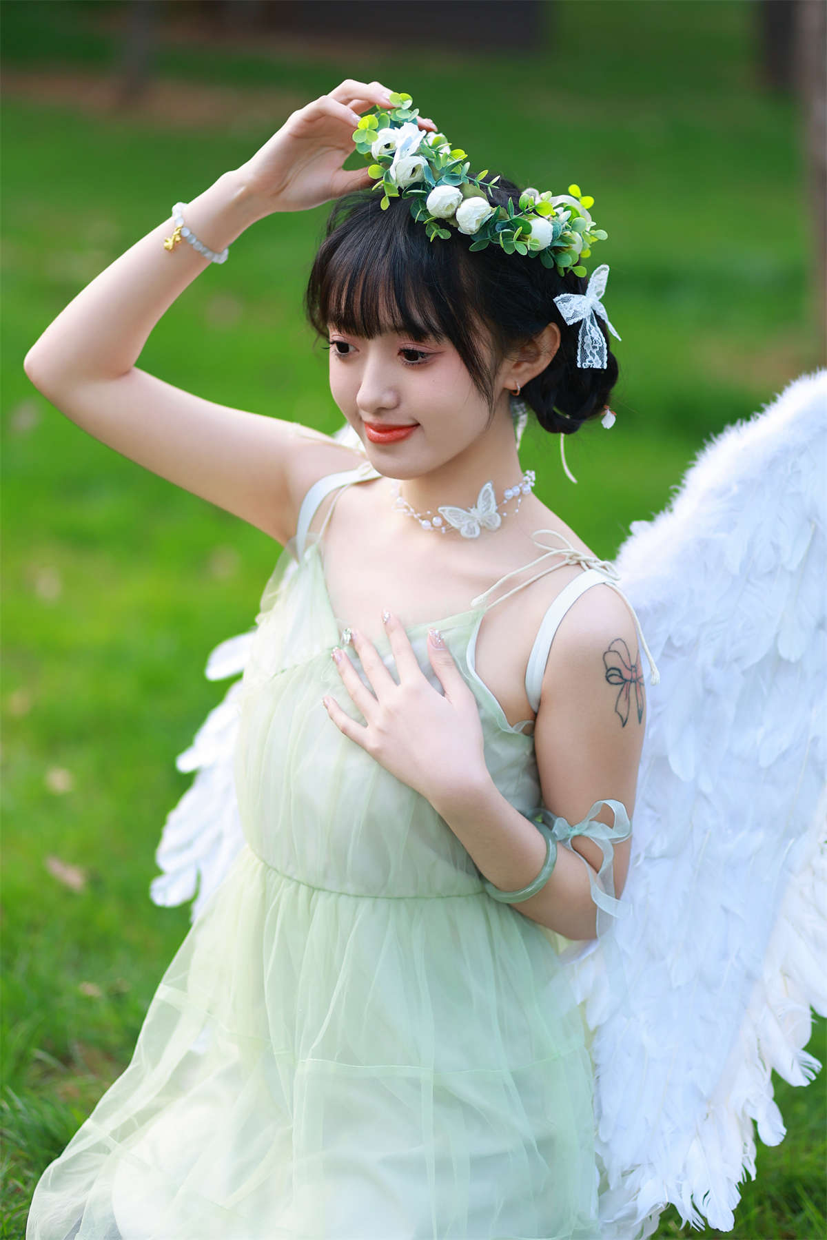 YITUYU艺图语 2023.06.28 森林之歌 锘锘吃糯米-日更街拍