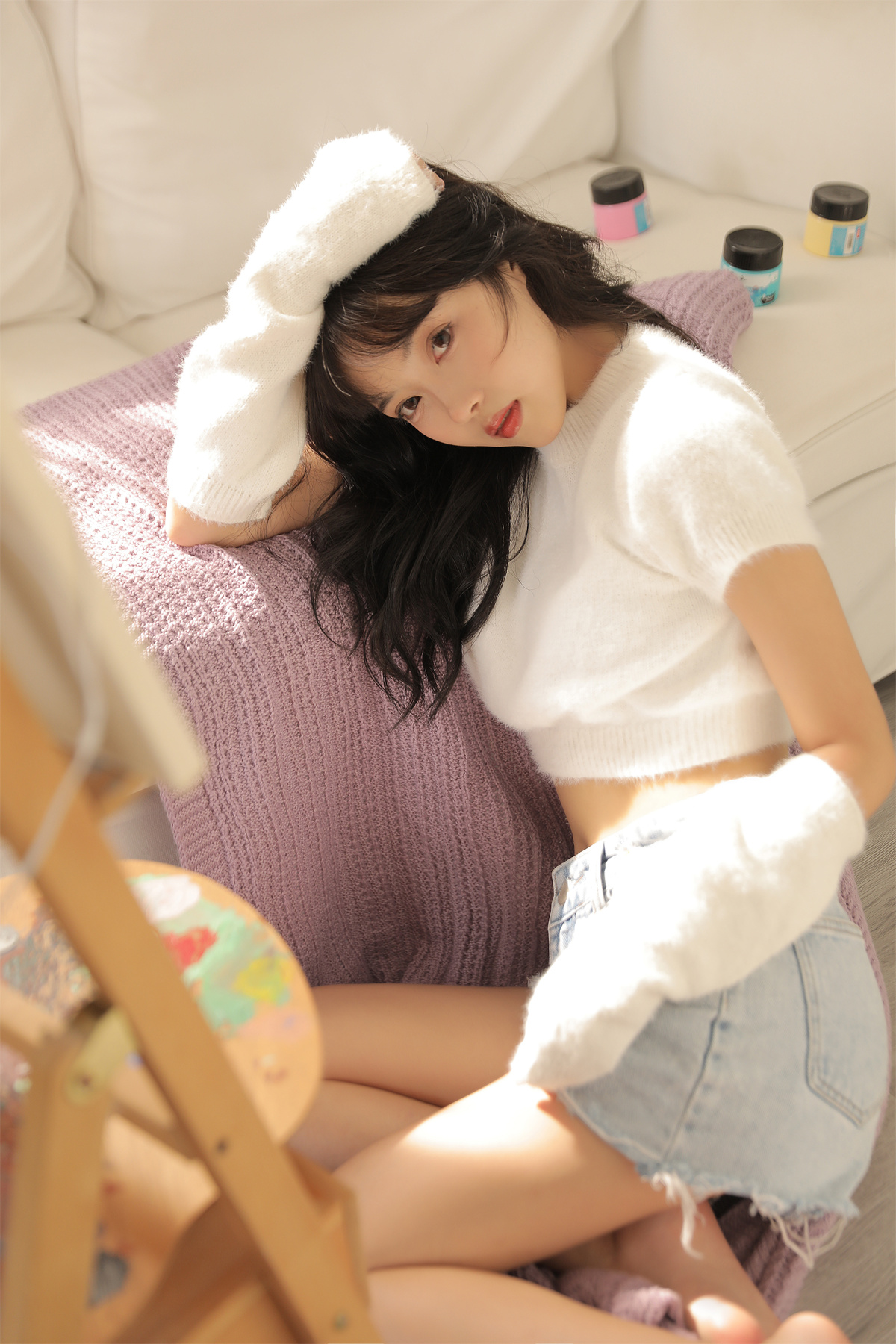 YITUYU艺图语 2022.10.01 彩色调色盘 小薇人儿-日更街拍