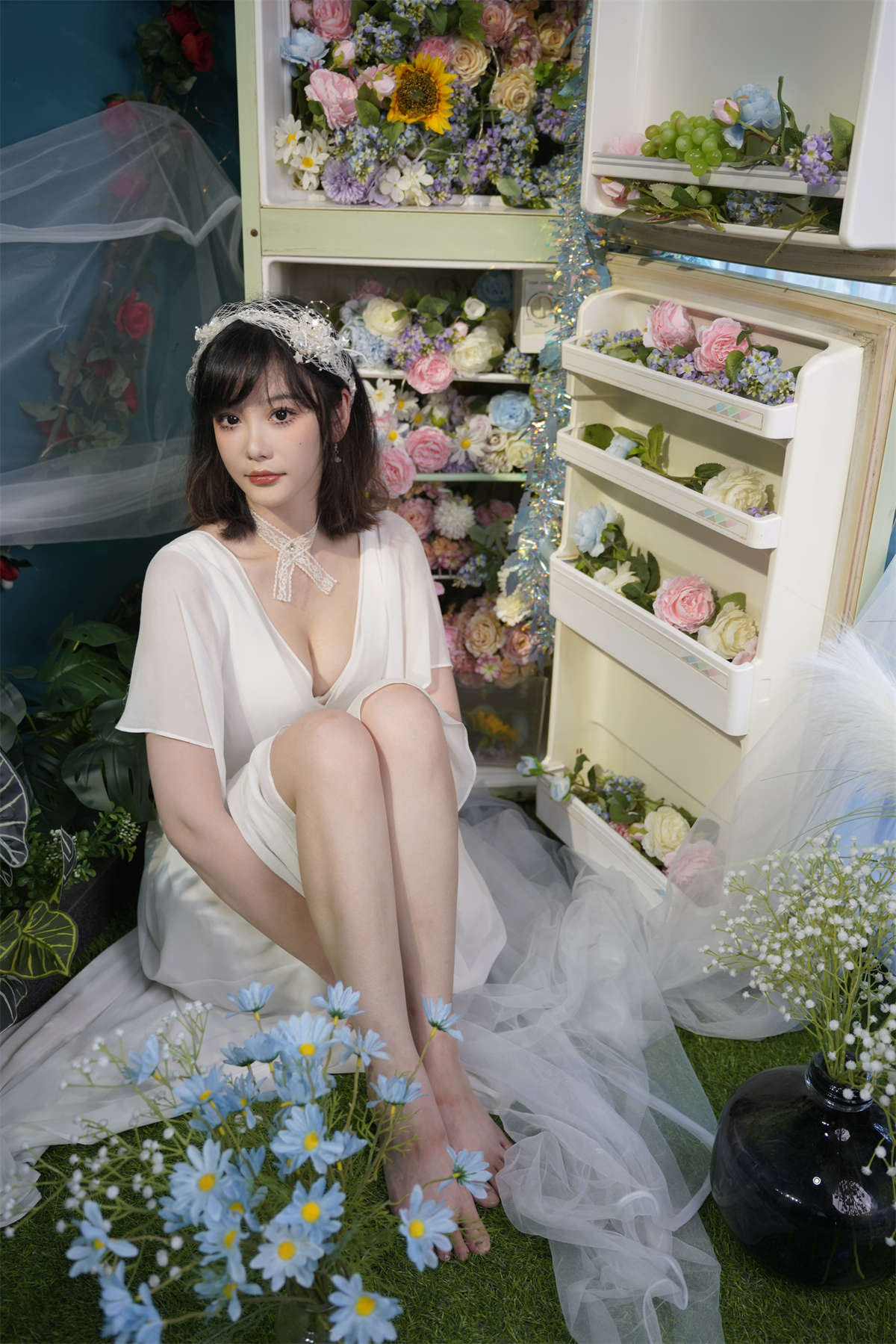 YITUYU艺图语 2024.10.01 花神画神女神 佐伊-日更街拍