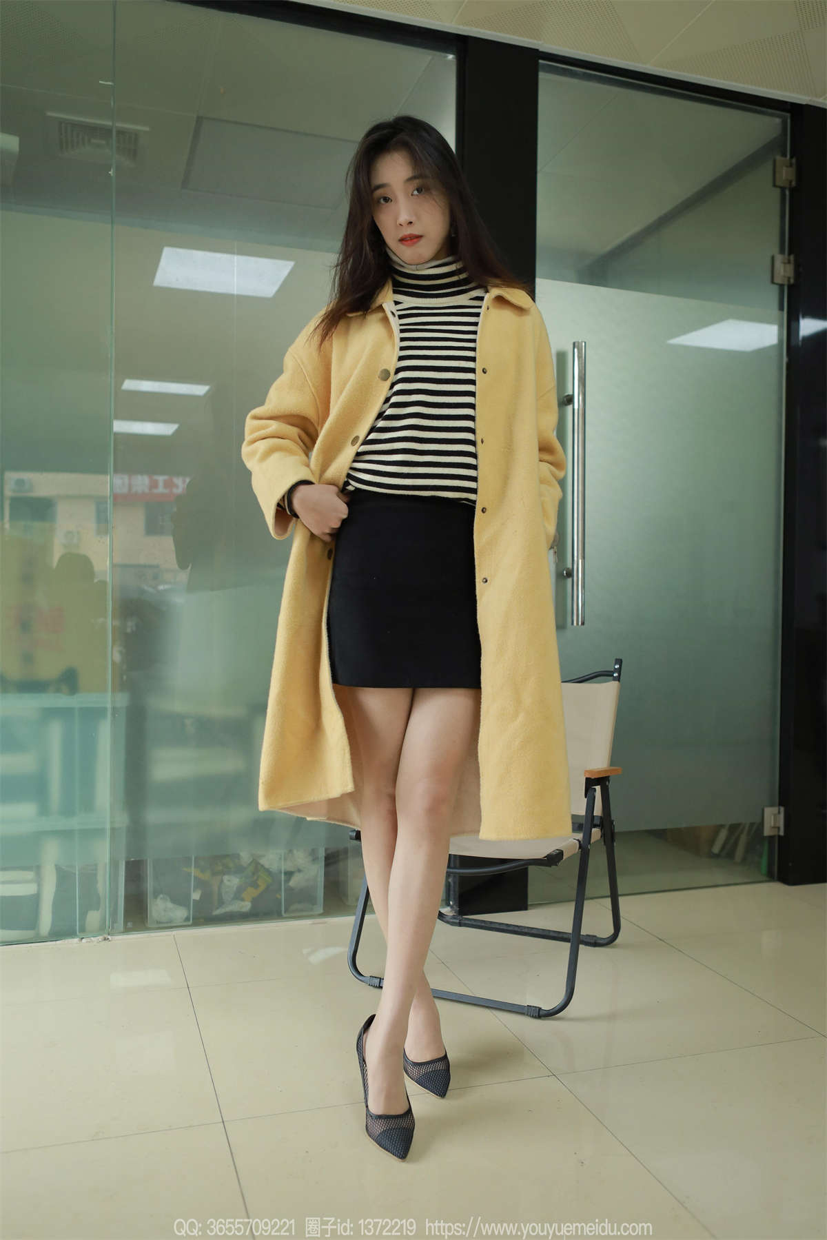 IESS异思趣向 2024.02.16 丝享家1665：小九 长腿烤火-日更街拍