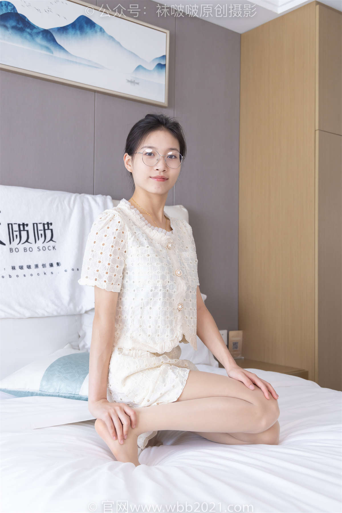 袜啵啵 No.289 芝士-平底鞋、肉丝（脚尖加固款）花絮版-日更街拍