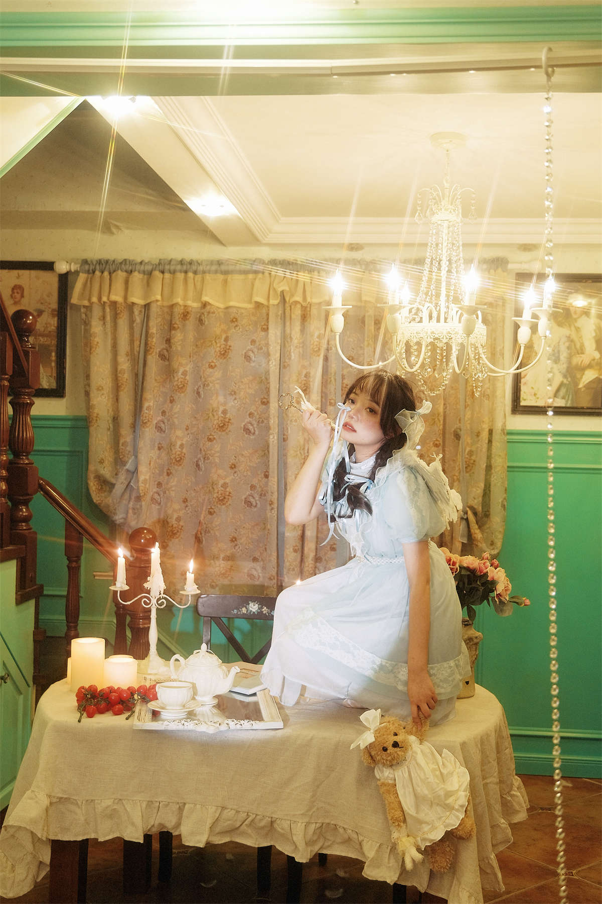 YITUYU艺图语 2023.06.28 最后的晚餐 贝贝bu睡觉-日更街拍