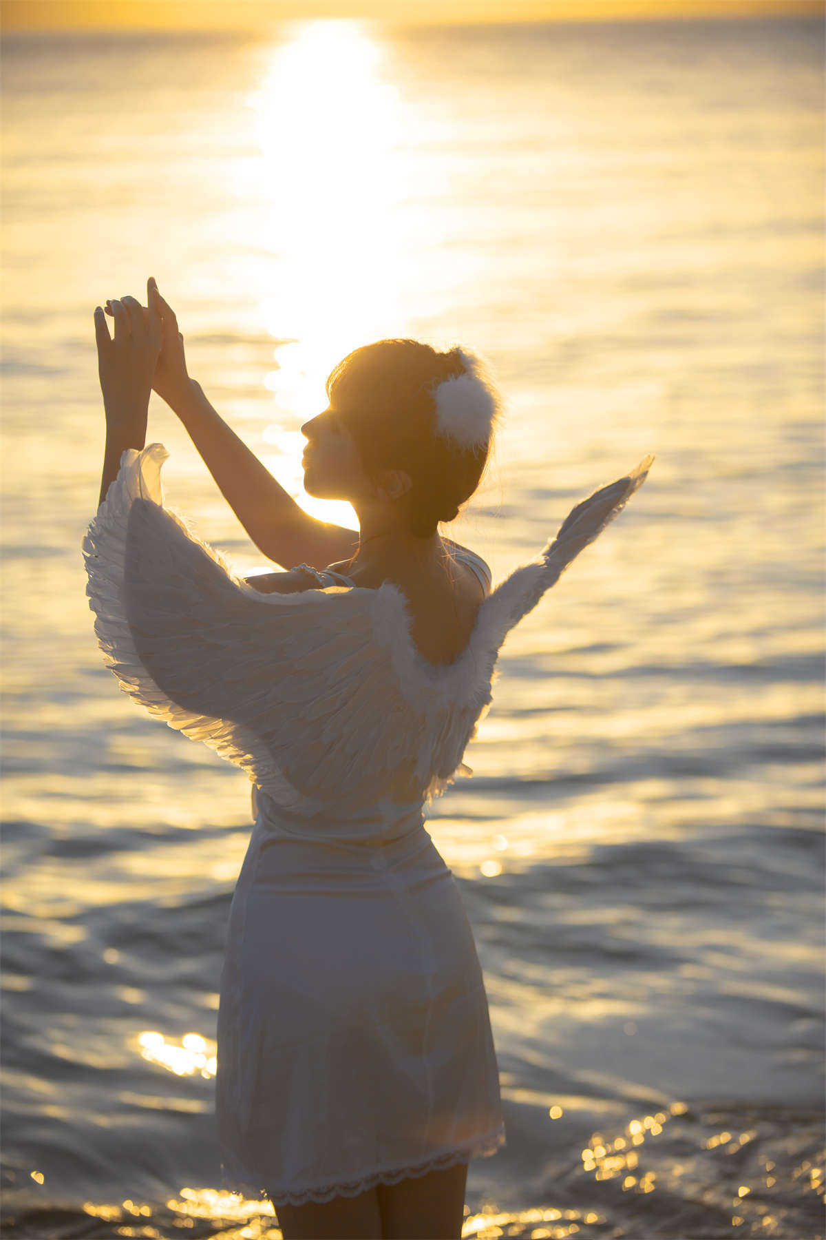 图片[2]-念雪ww NO.035 海边神明少女-日更街拍