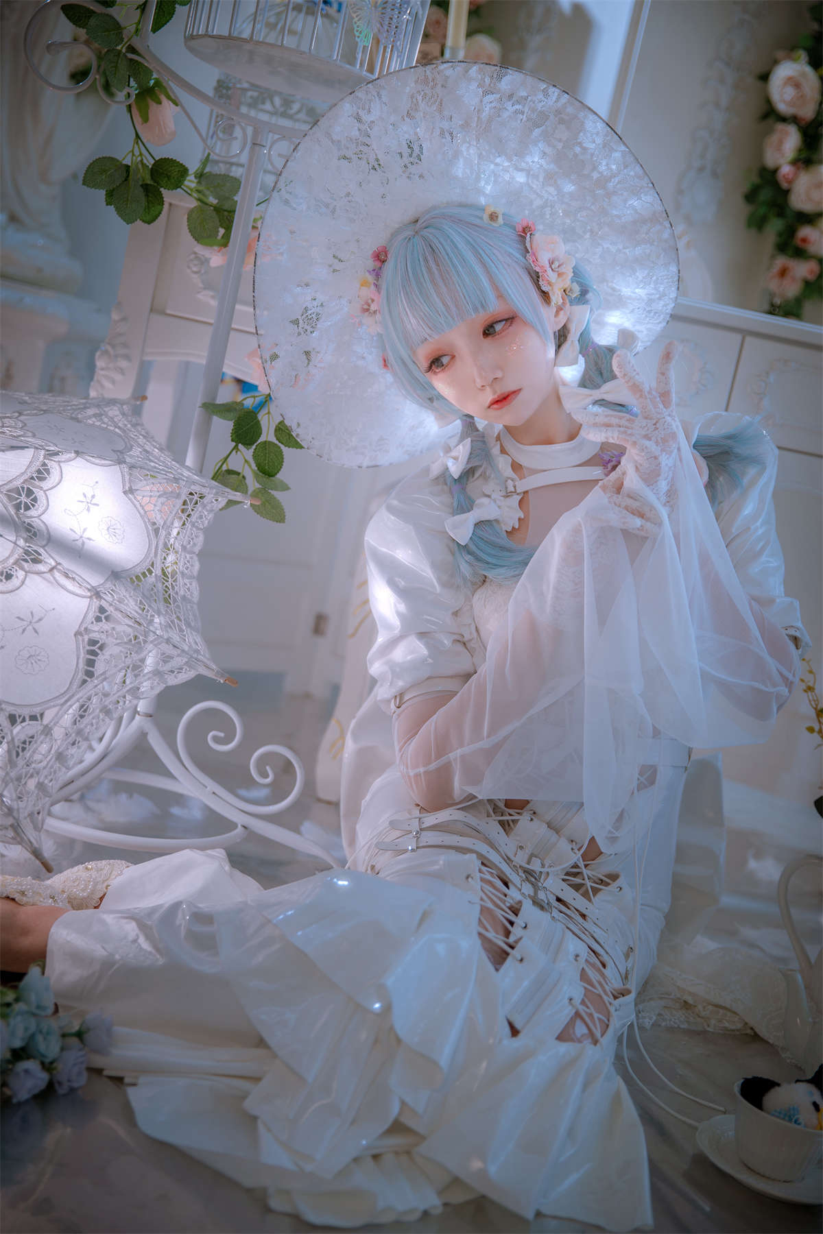 图片[2]-小野寺地瓜 NO.011 纯白魔女-日更街拍