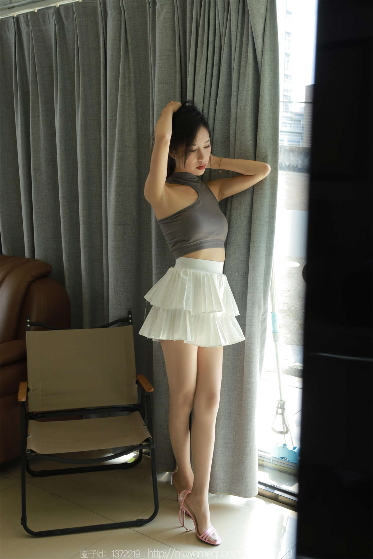 图片[2]-IESS异思趣向 2023.09.25 丝享家1542：美子 芭比粉高跟-日更街拍