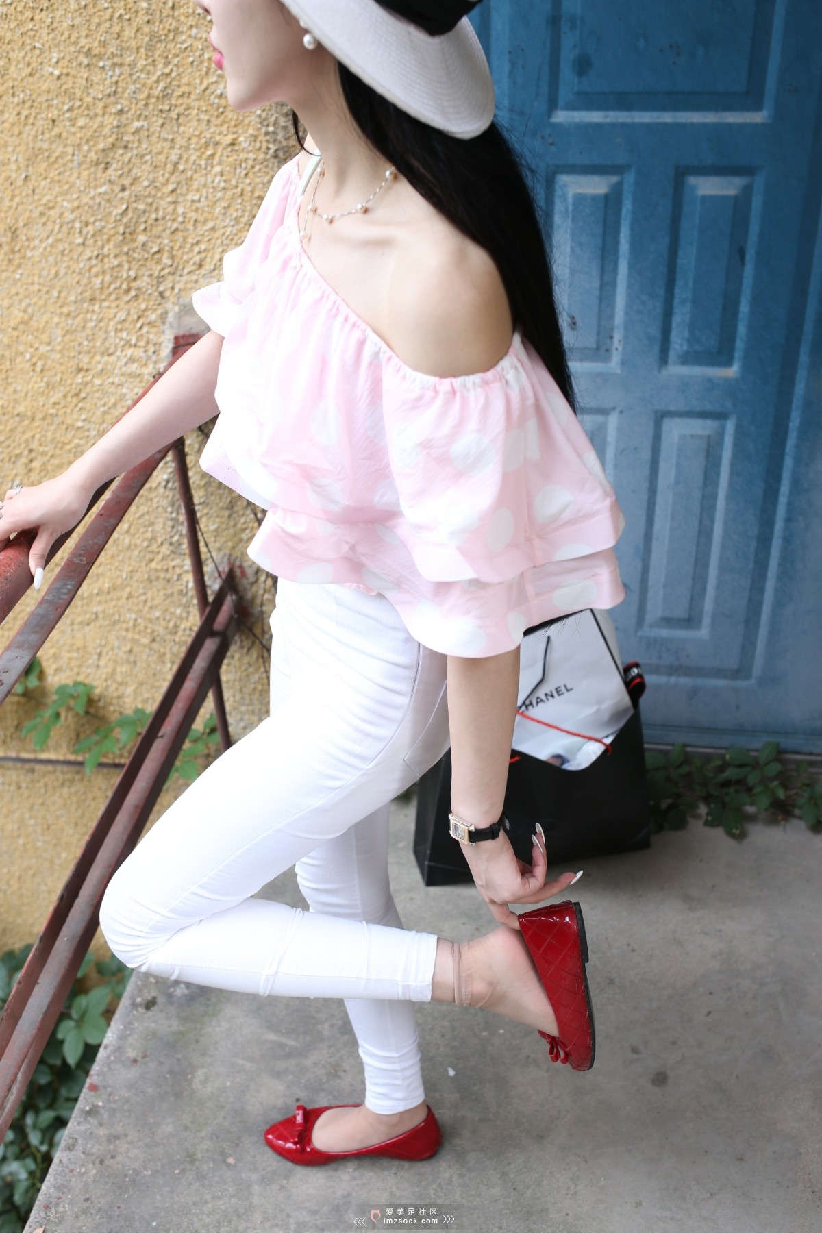 图片[2]-MZSOCK-2018 No.308 红唇网红脸 丝袜诱惑【下】-日更街拍