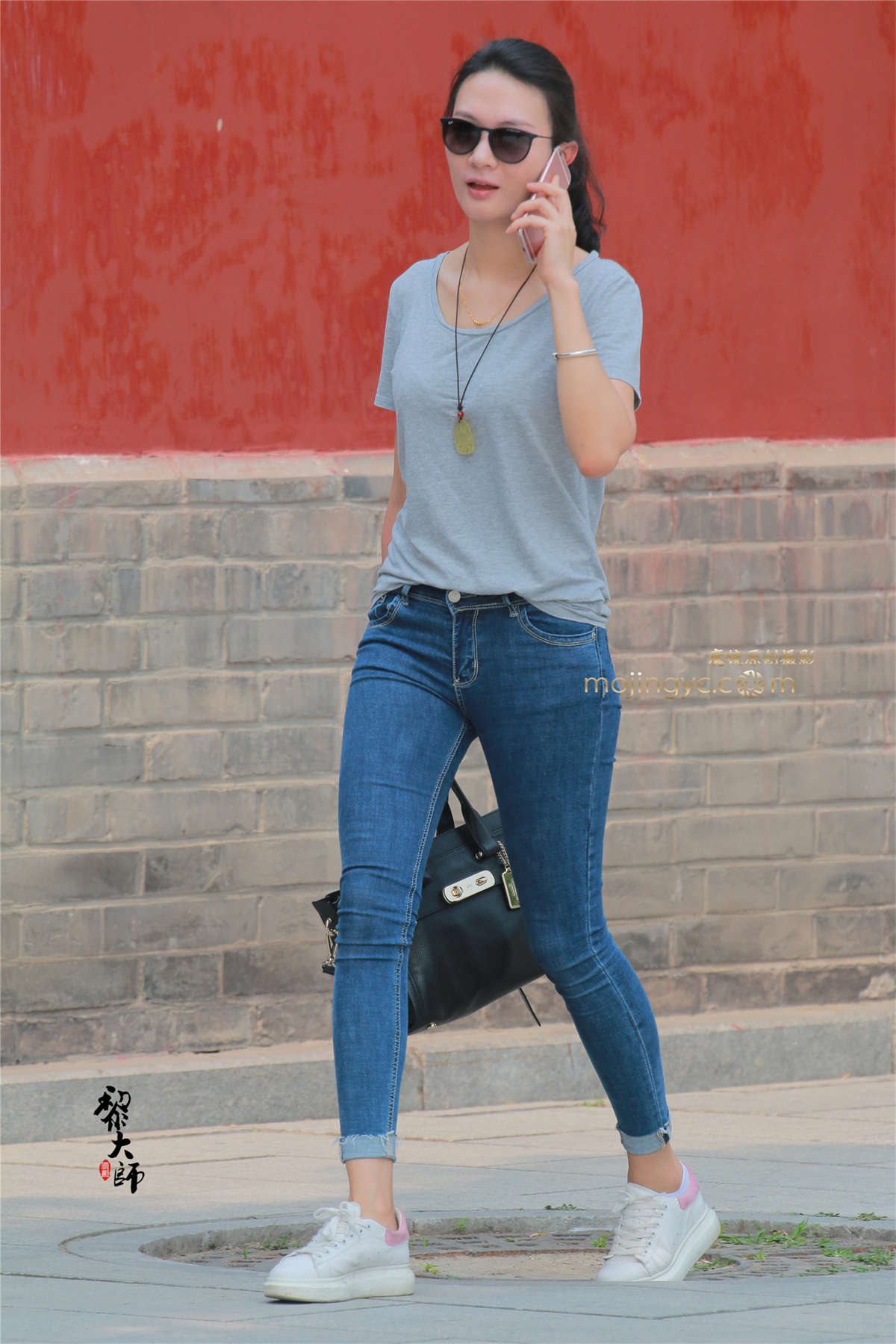 图片[2]-大长腿美女，你还是笑起来更漂亮！（20P）-日更街拍