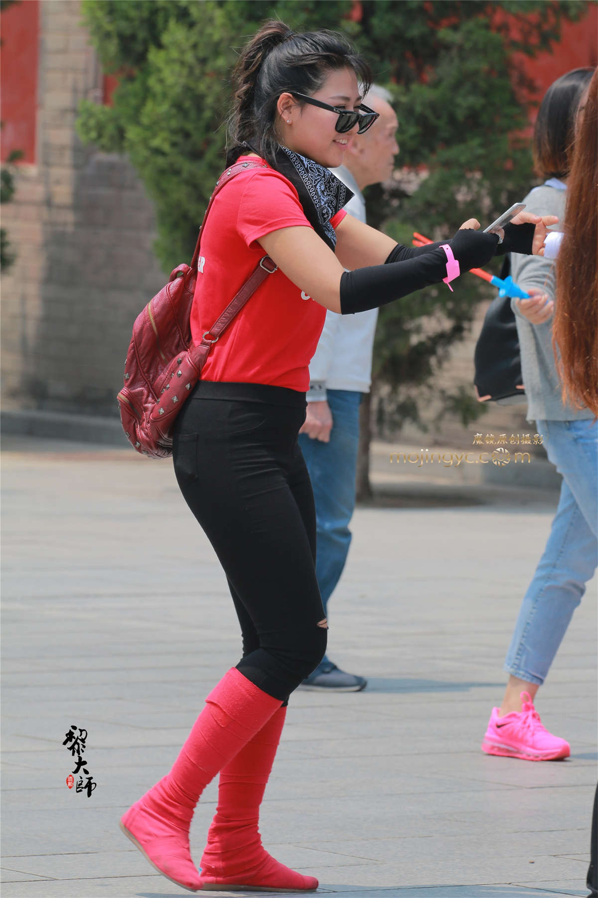 图片[2]-黑紧身和黑牛仔！（15P）-日更街拍