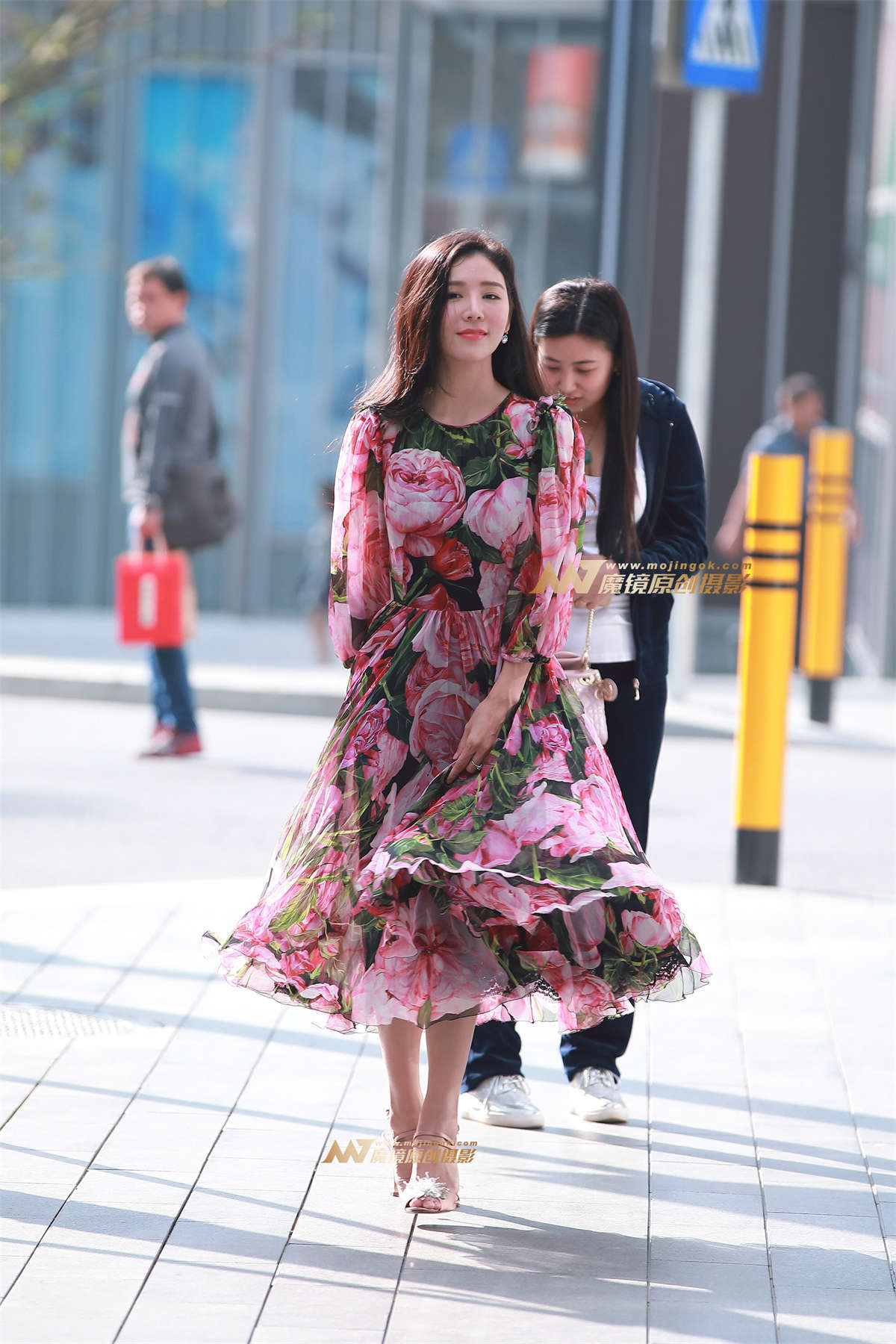 漂亮的平面模特-日更街拍