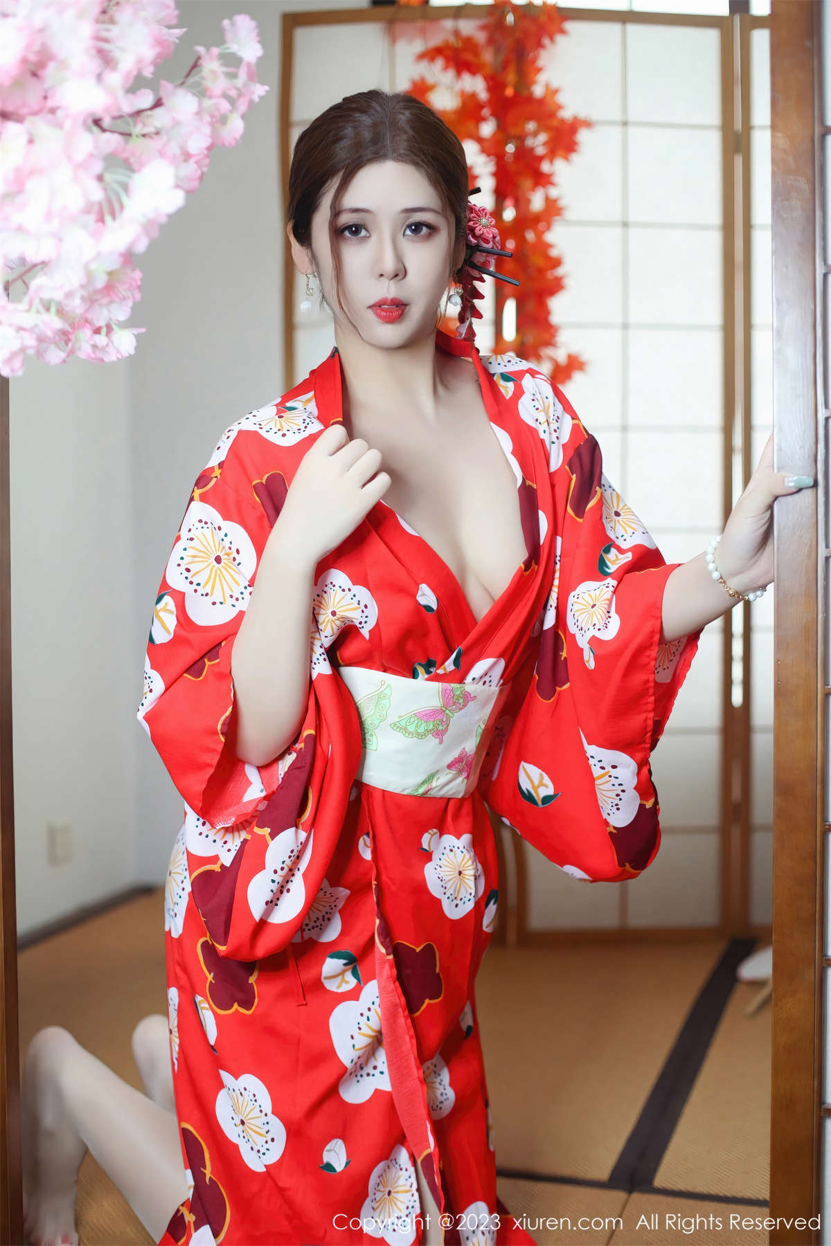 Xiuren秀人网 2023.11.29 No.7736 月野兔美妞-日更街拍