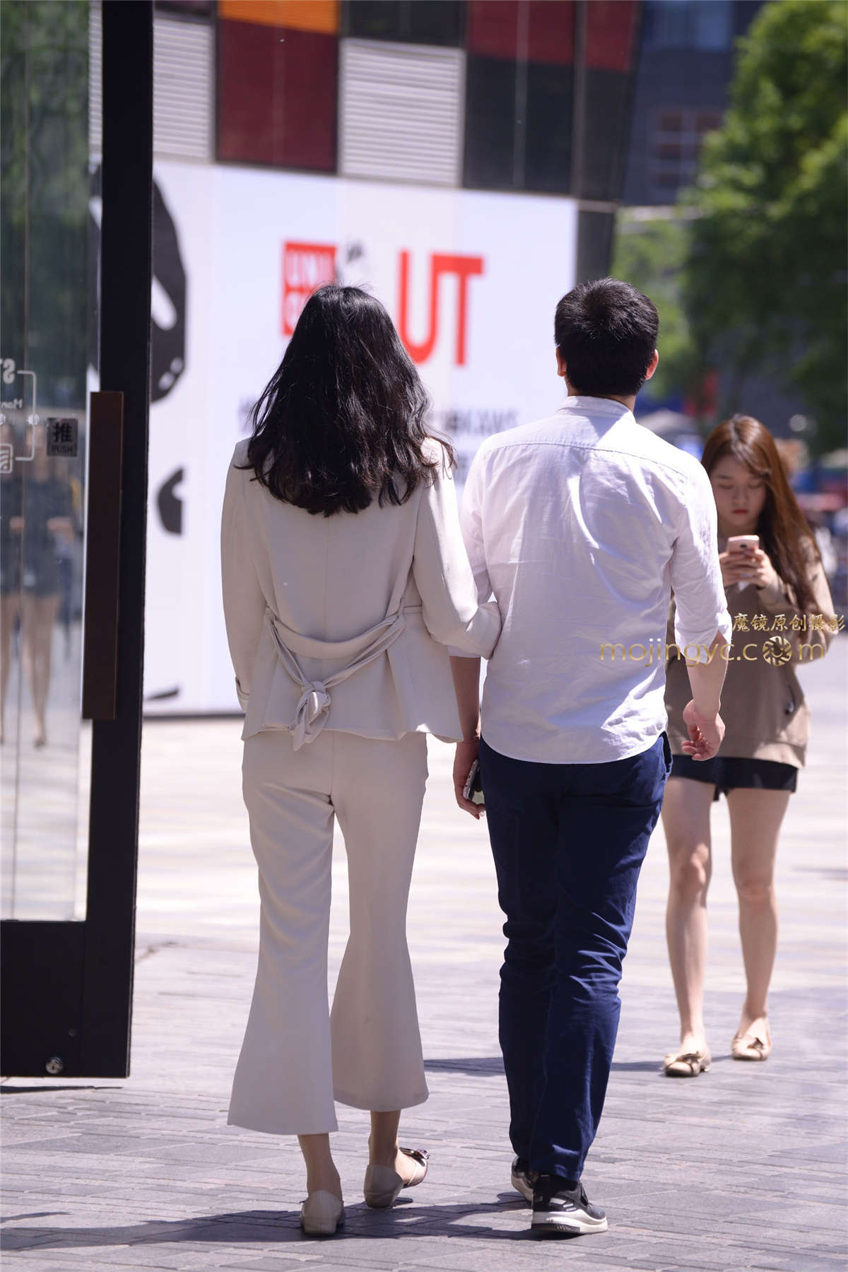 图片[2]-白色西装（12p）-日更街拍