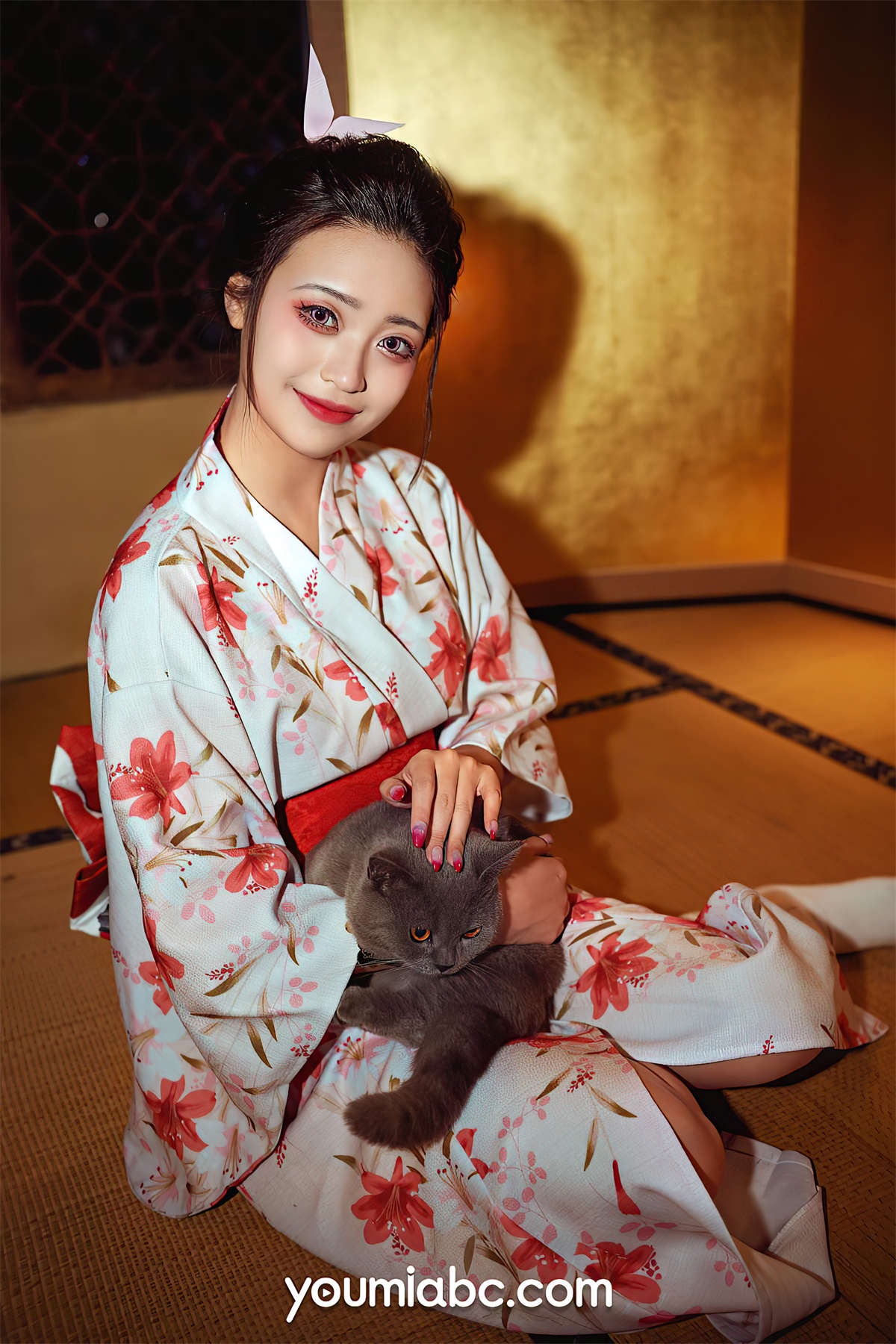 图片[2]-YouMi尤蜜 2021.08.07 花魁道中 萌萌-日更街拍