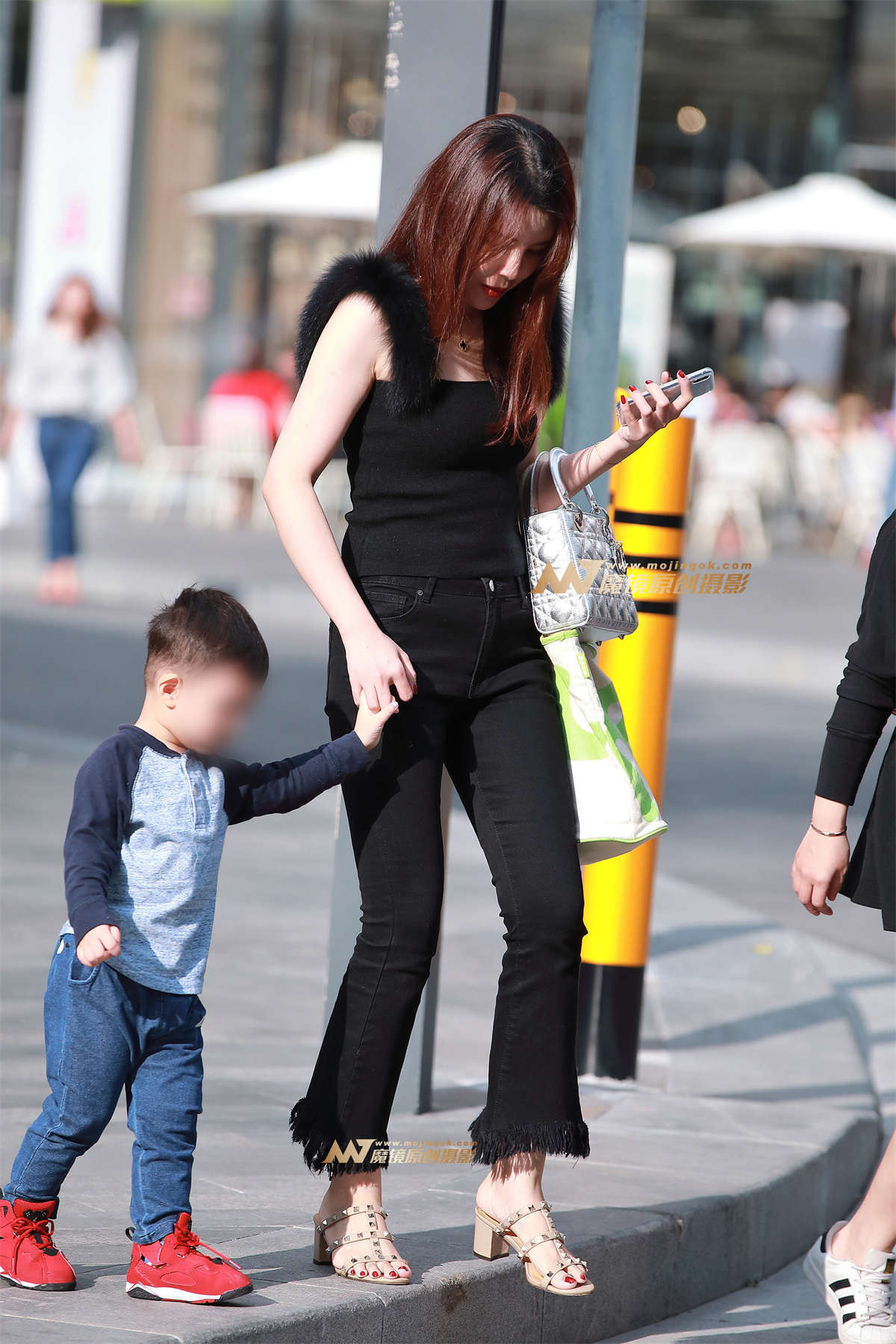 漂亮辣妈-日更街拍