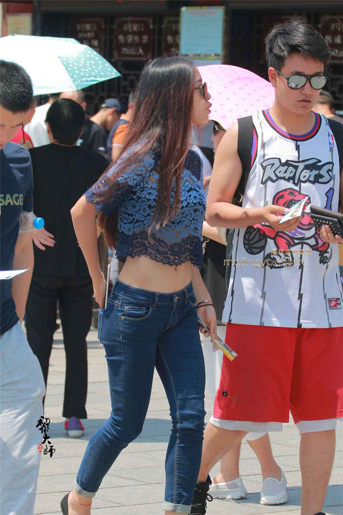 腰间的诱惑（15P）-日更街拍