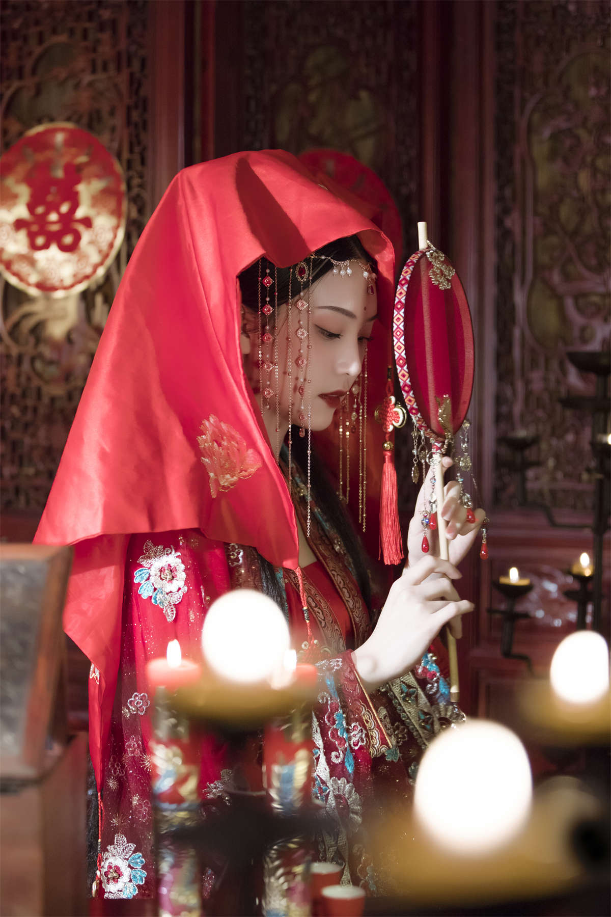 YITUYU艺图语 2022.04.26 嫁衣 芝芝琪-日更街拍