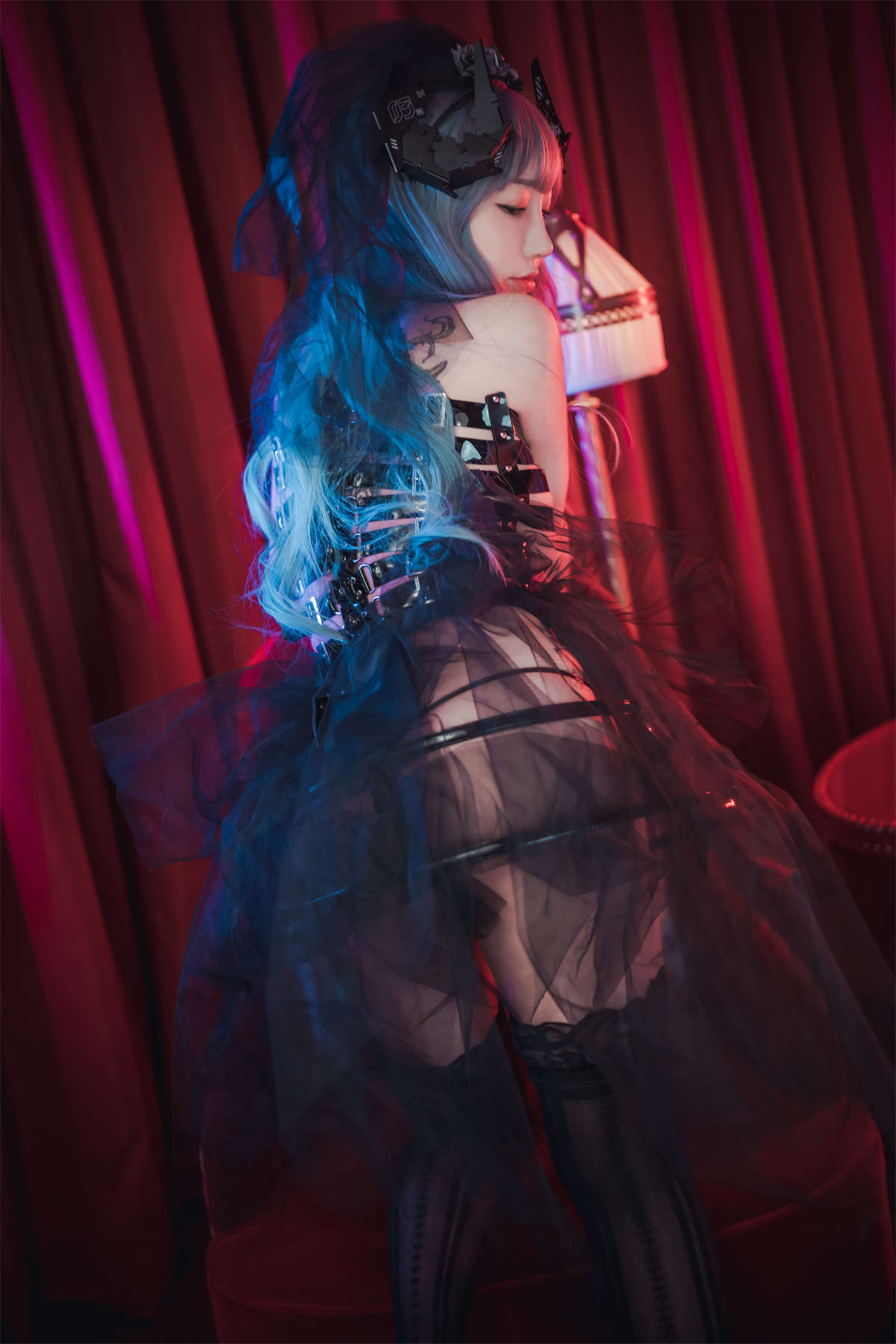 图片[2]-[DJAWA] Yeeun – Succubus Party-日更街拍