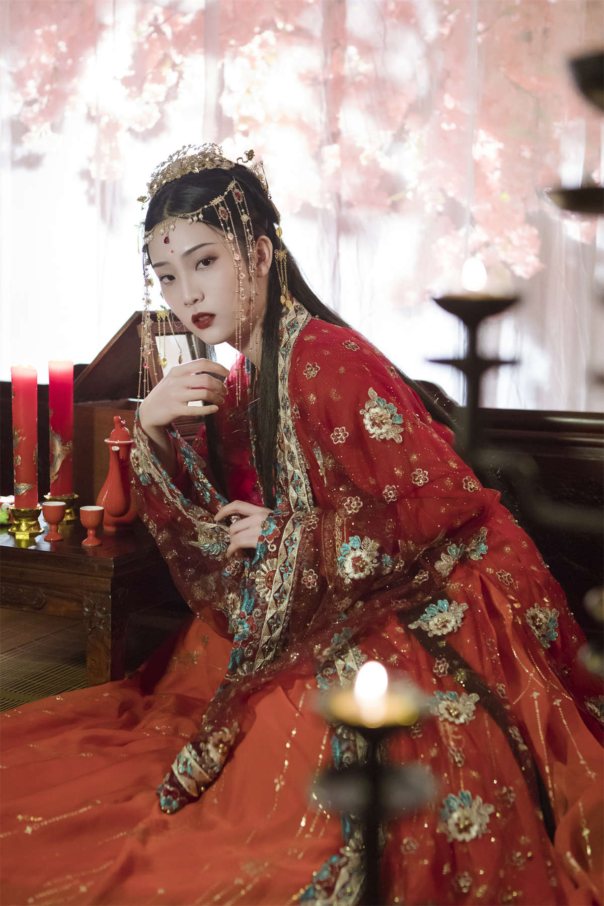 图片[2]-YITUYU艺图语 2022.04.26 嫁衣 芝芝琪-日更街拍