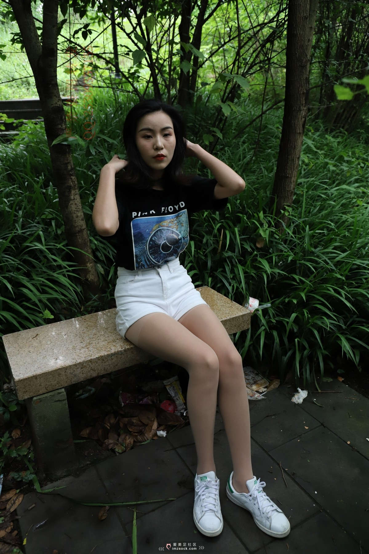 图片[2]-MZSOCK-2018 No.311 西瓜最新肉丝船袜三叶草【上】-日更街拍