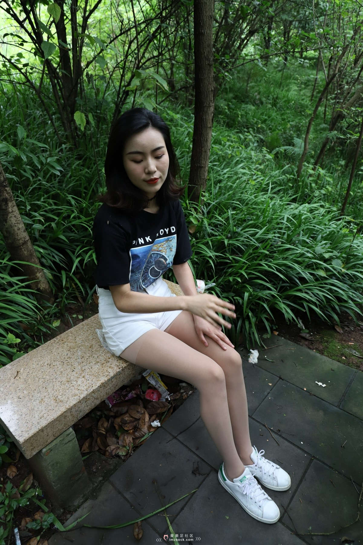 MZSOCK-2018 No.311 西瓜最新肉丝船袜三叶草【上】-日更街拍