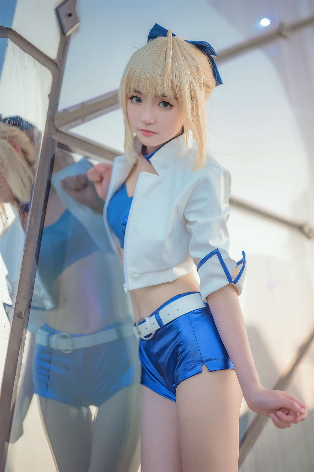 这个泡泡就是逊啦 阿尔托莉雅赛车服-日更街拍