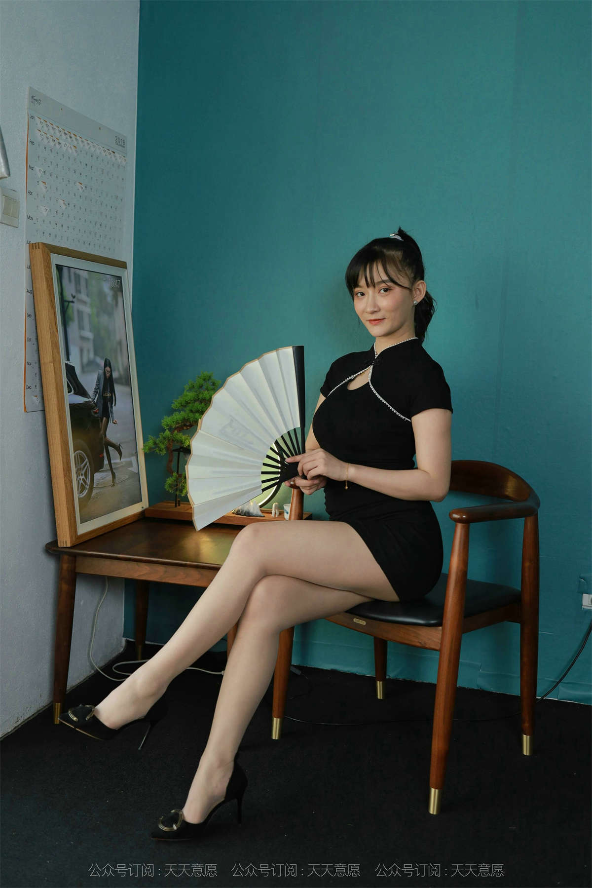 IESS异思趣向 丝享家932期：秋秋 妩媚旗袍-日更街拍