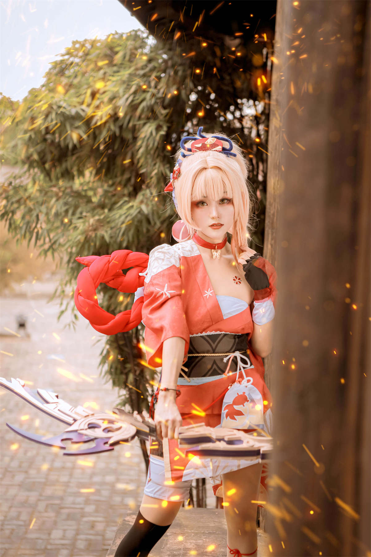 图片[2]-YITUYU艺图语 2022.02.04 原神宵宫COS 小龙-日更街拍