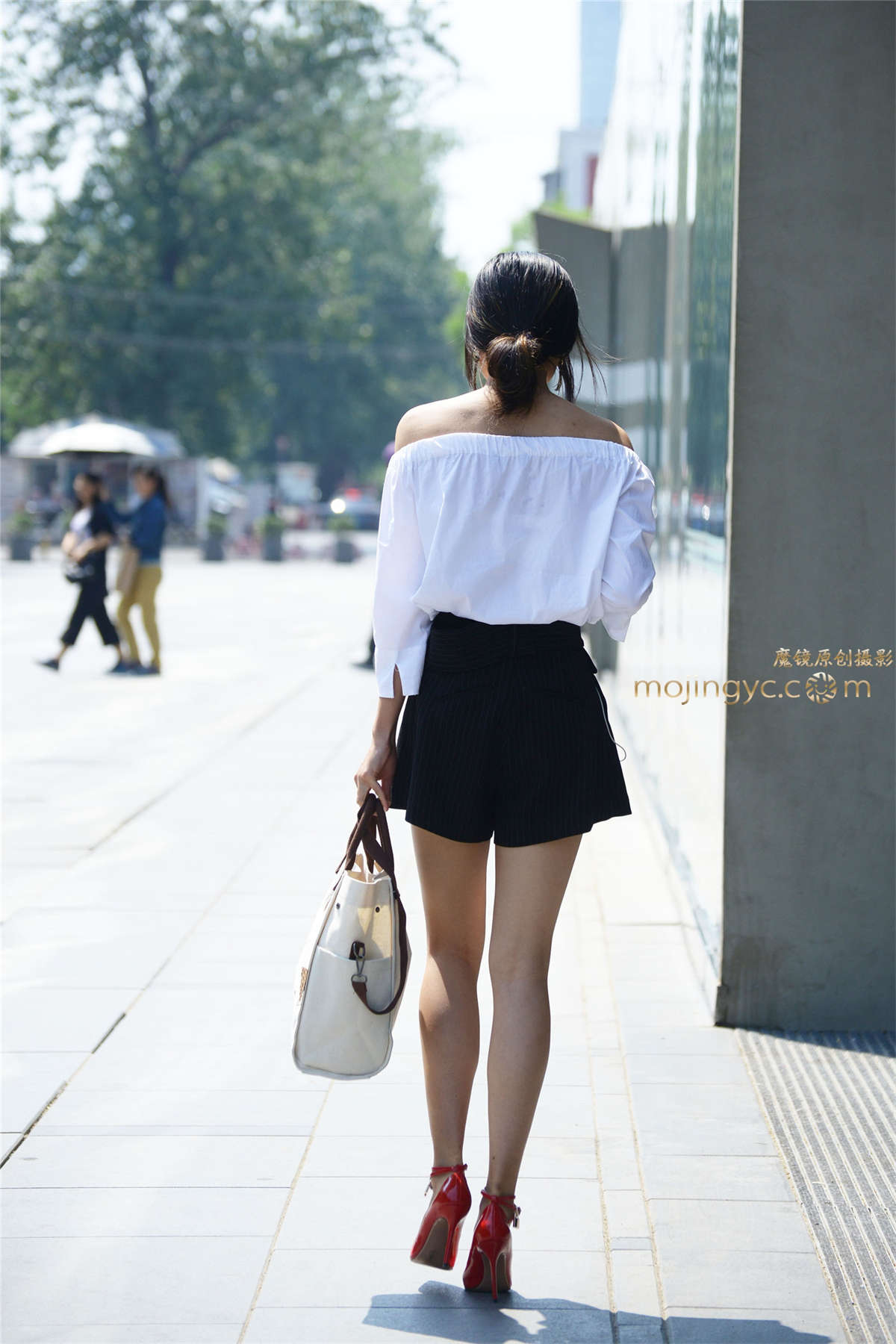 图片[2]-红色尖头细高跟（10p）-日更街拍