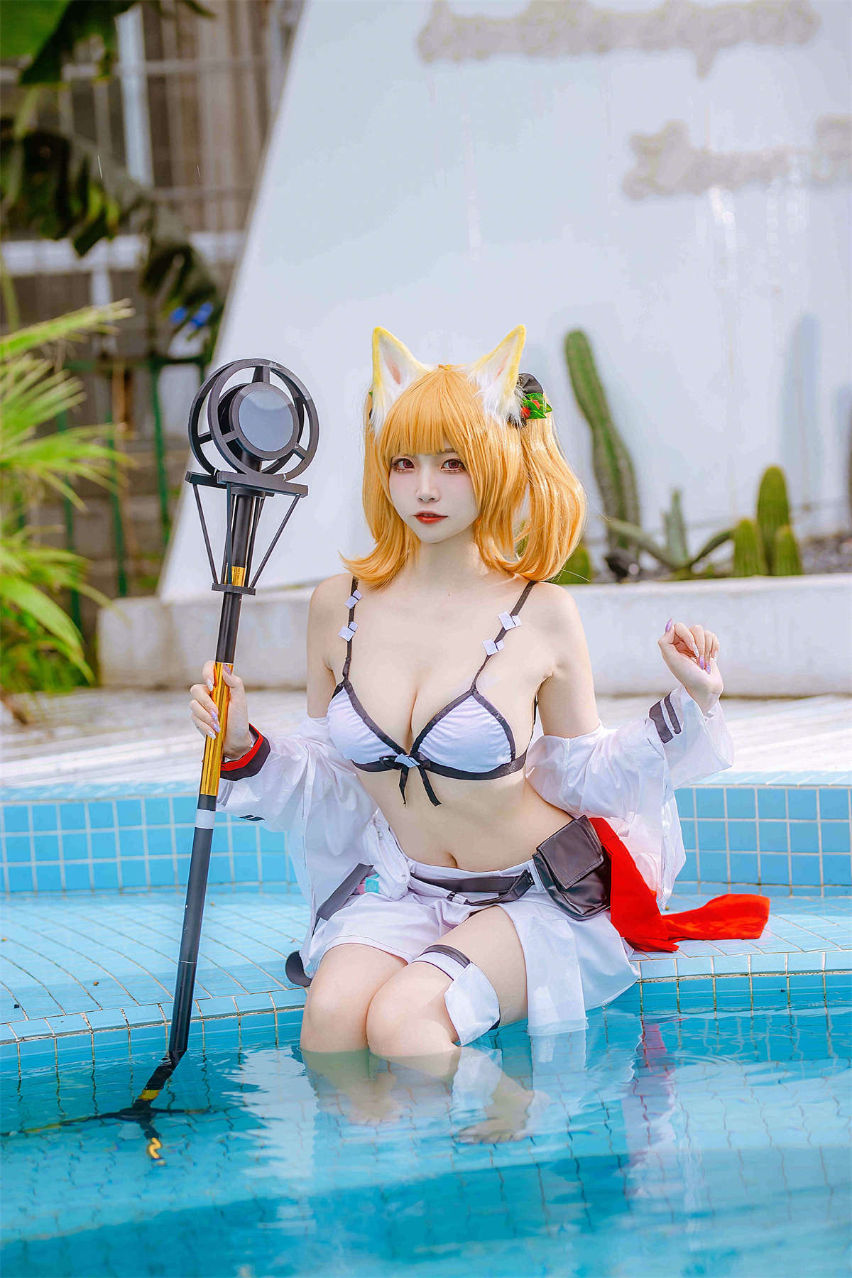 图片[2]-高产型Coser-二佐Nisa 方舟 空-日更街拍